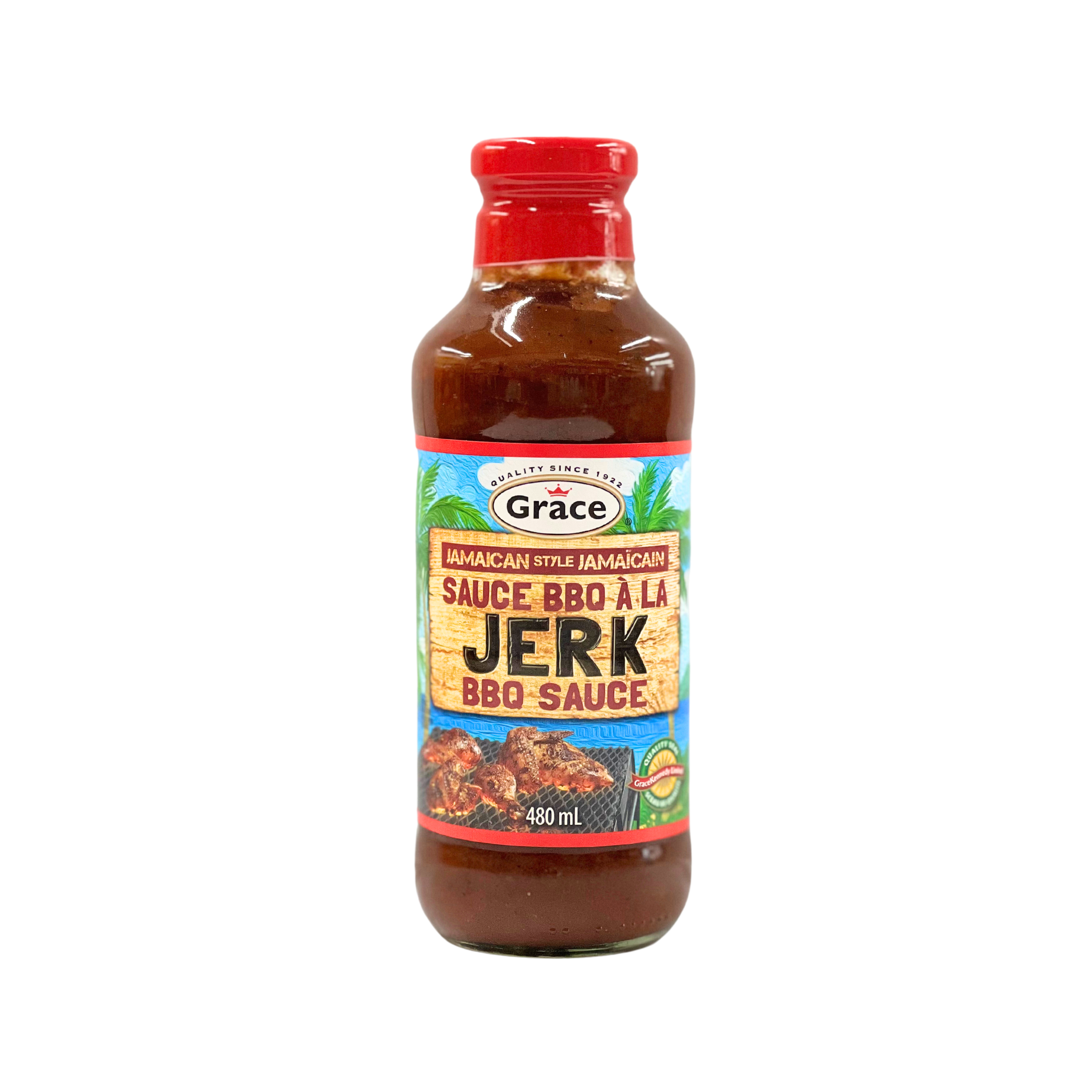 Grace Jerk BBQ Sauce 480ml