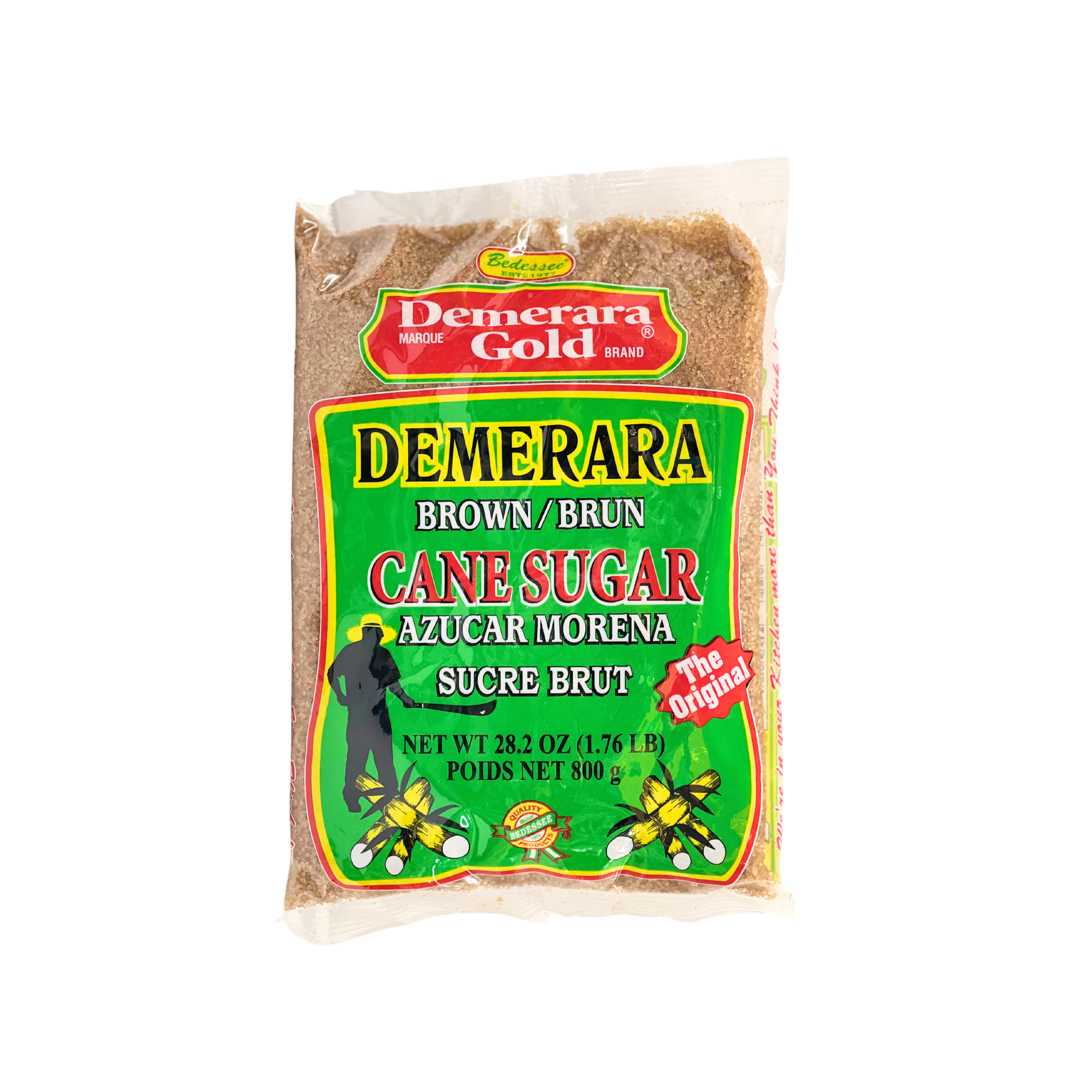 Demerara Gold Cane Sugar 800g