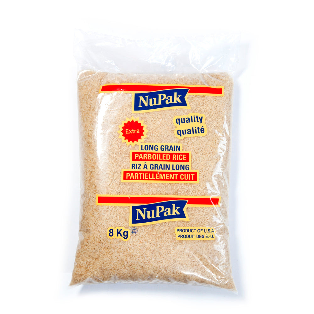 Nupak Parboiled Rice 8Kg