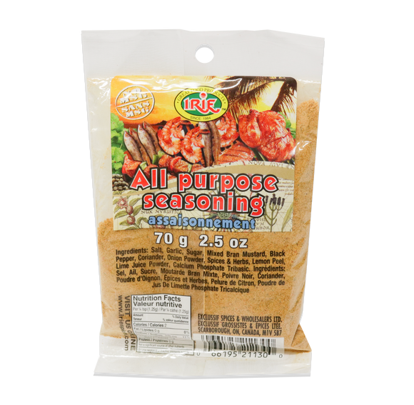 Irie All Purpose Seasoning No MSG 60g