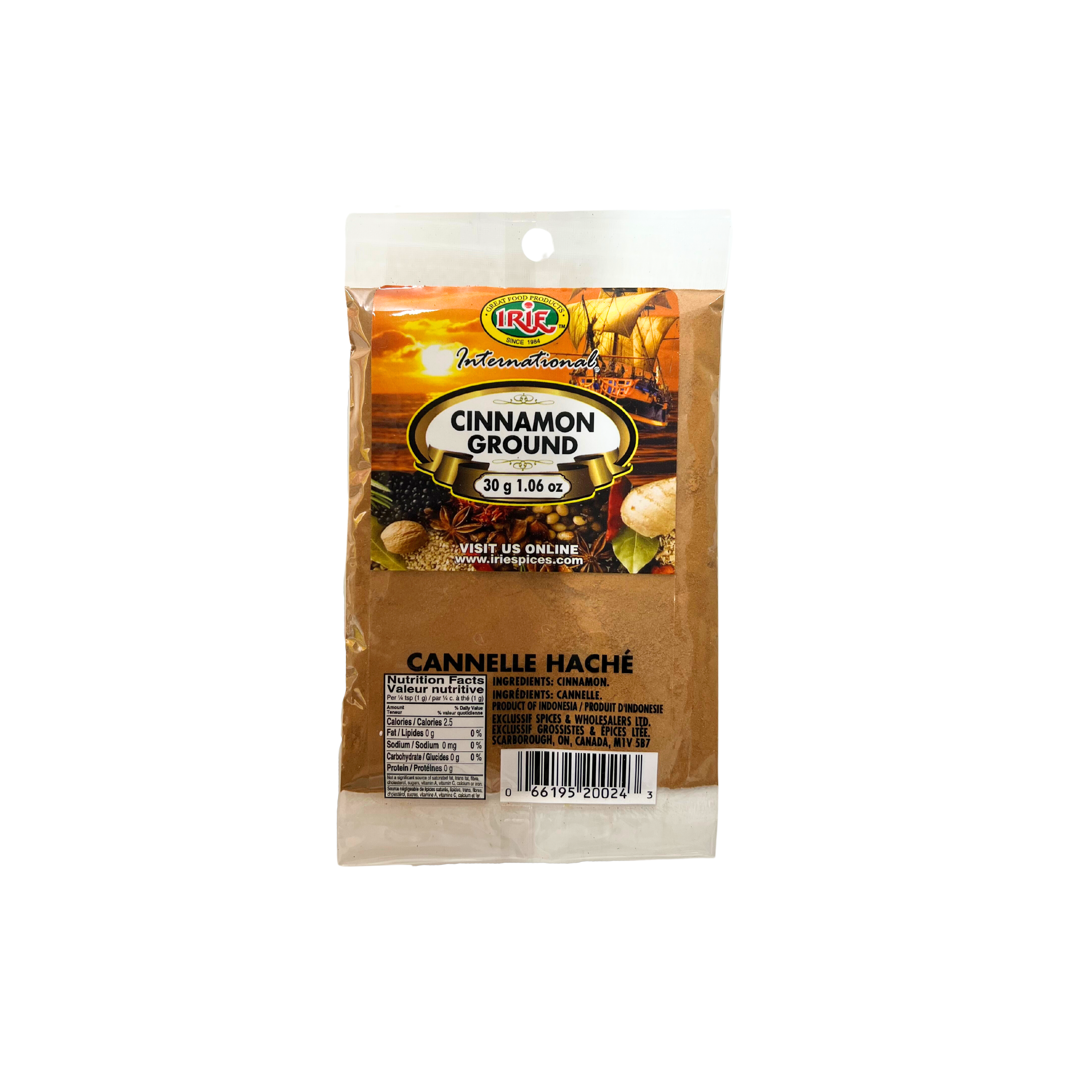 Irie Cinnamon ground 30g