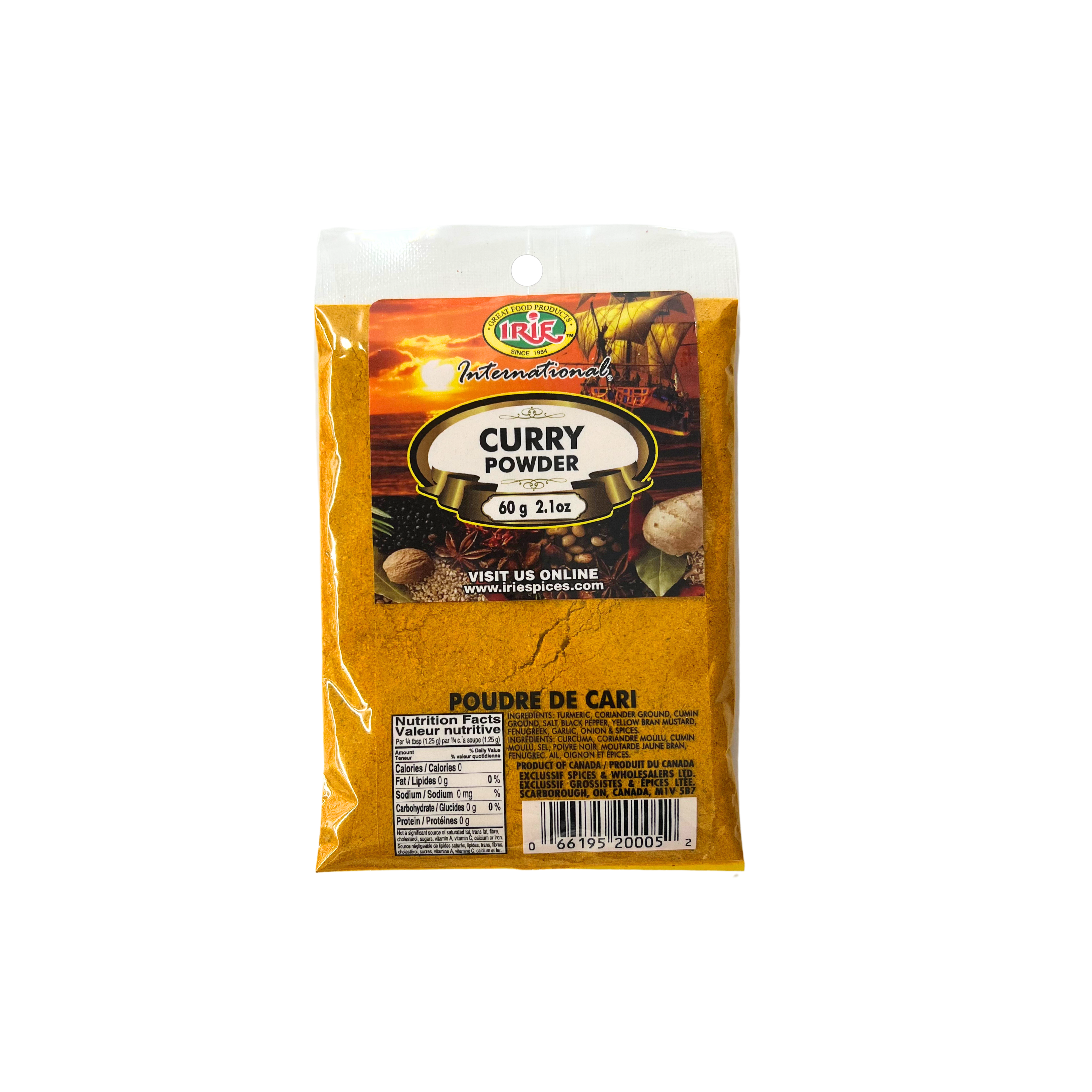 Irie Curry Powder 60G