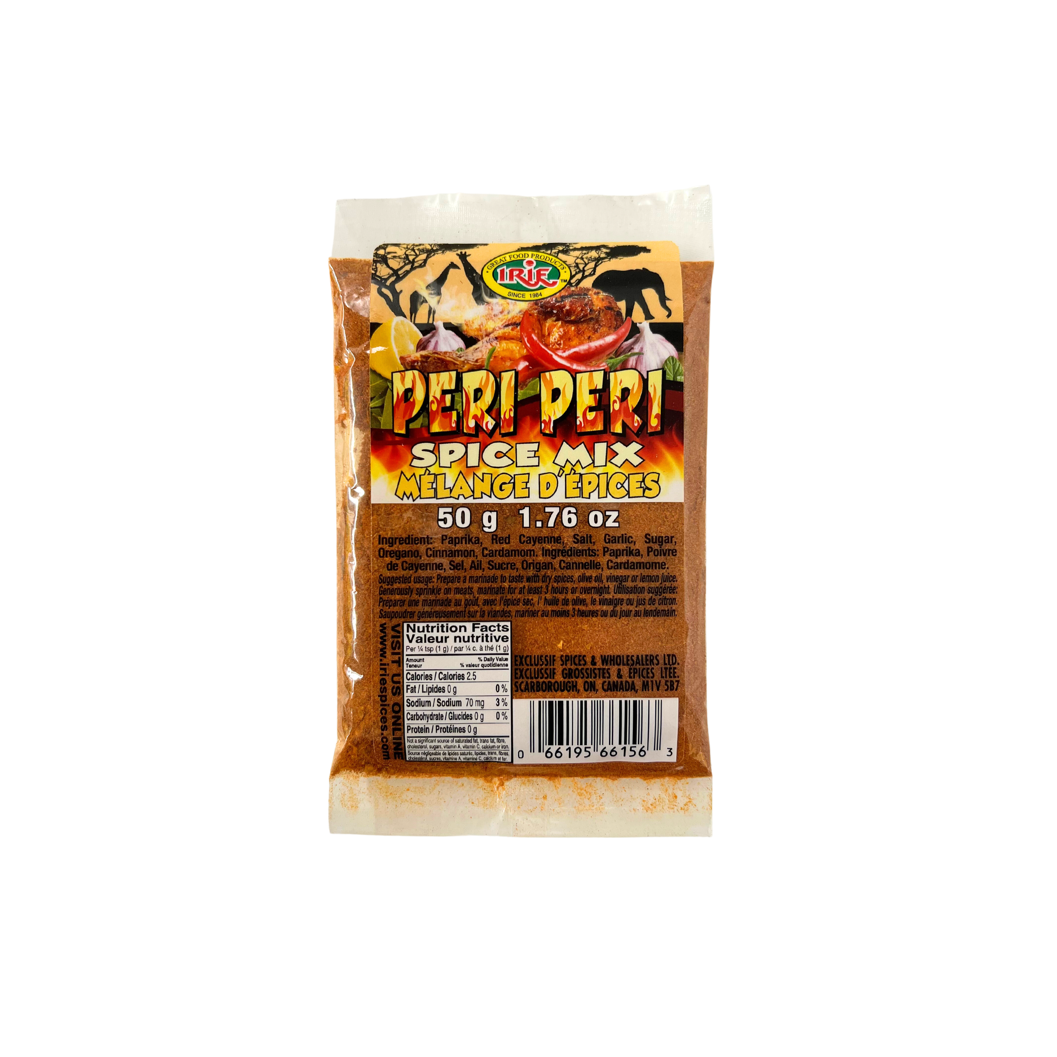 Irie Peri Peri Spice 50g