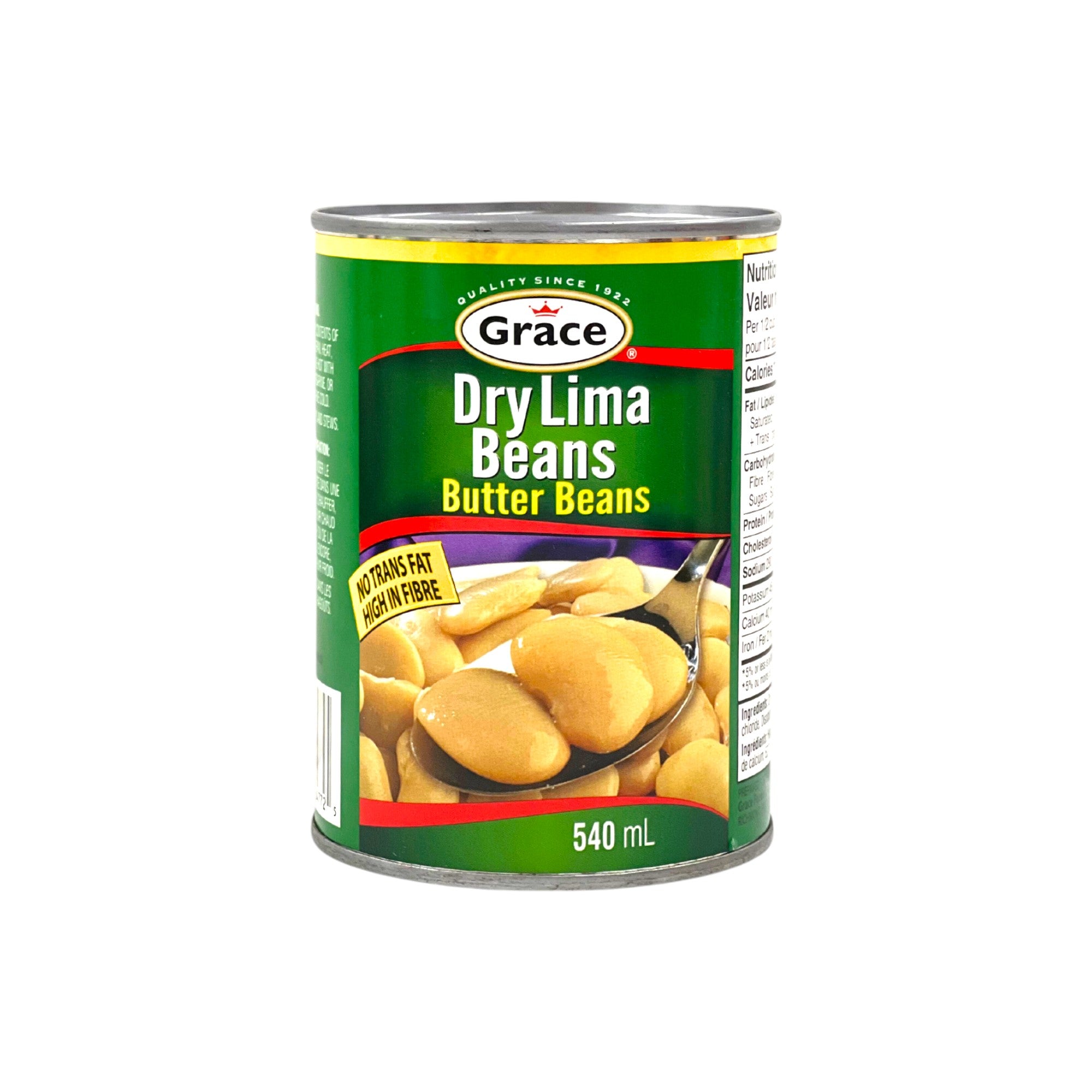 Grace Dry Lima Beans 540ml