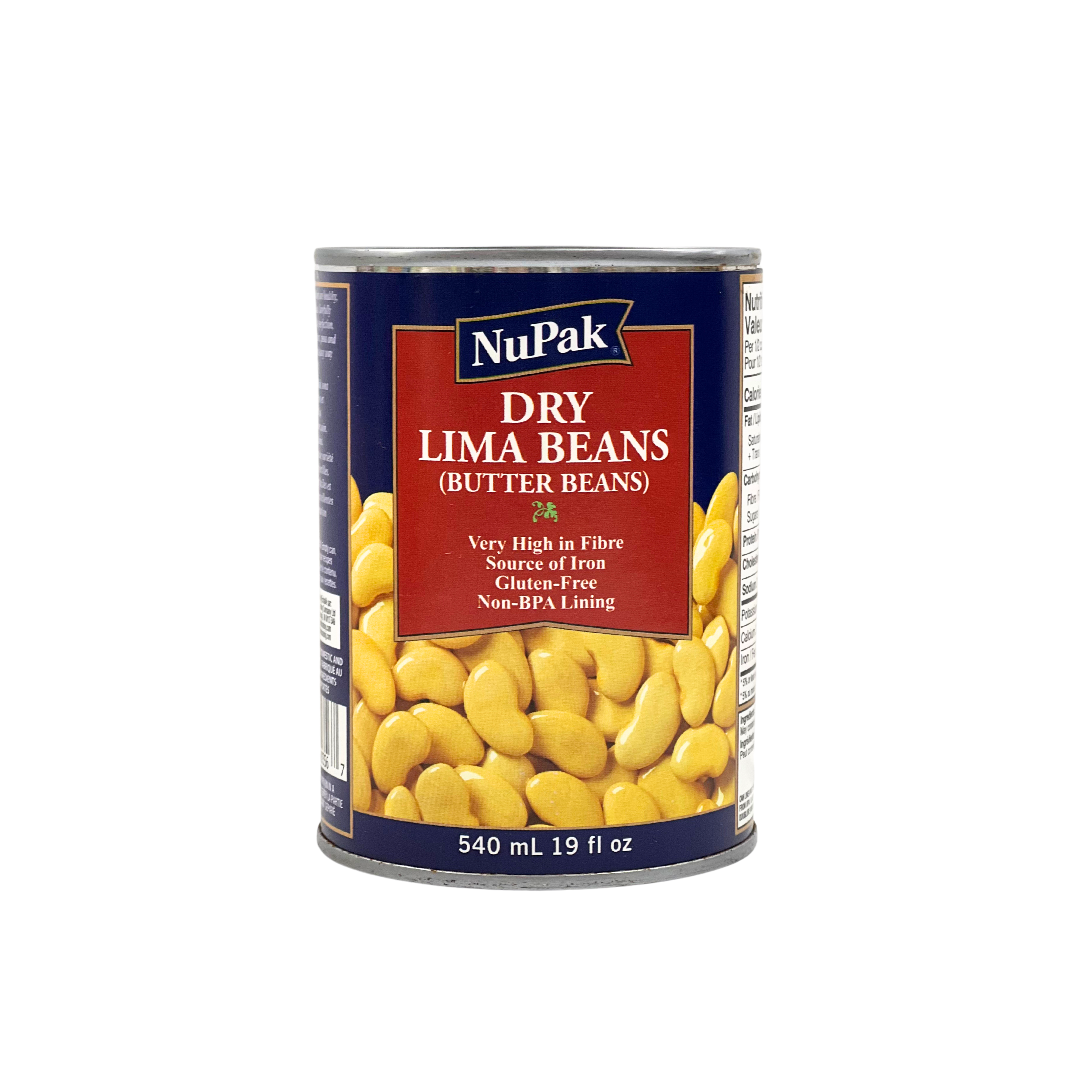 Nupak Dry Lima Beans 540ml