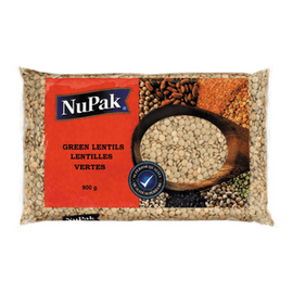 Nupak Green Lentils 900g