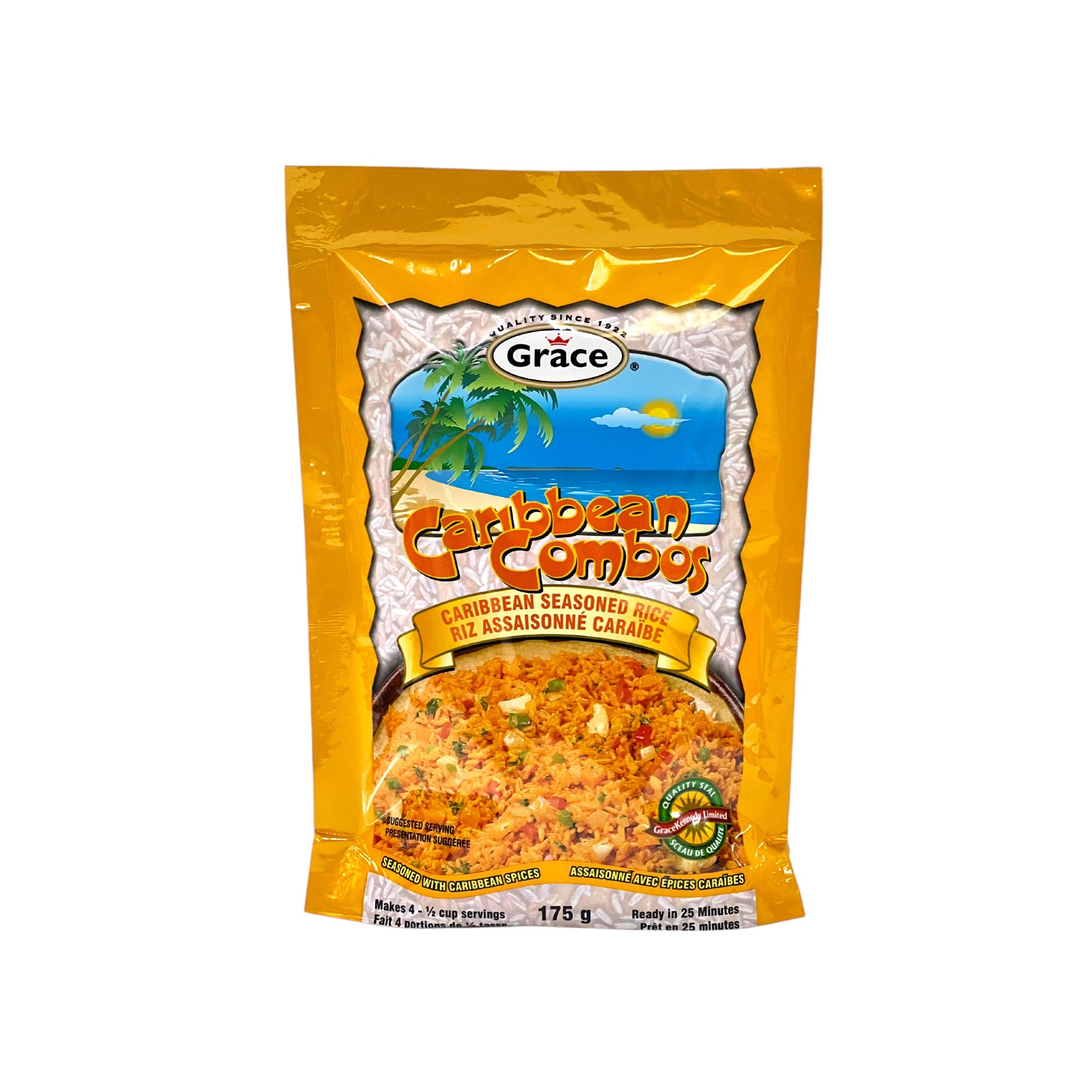 Grace Caribbean Combo Seasoned Rice 175g