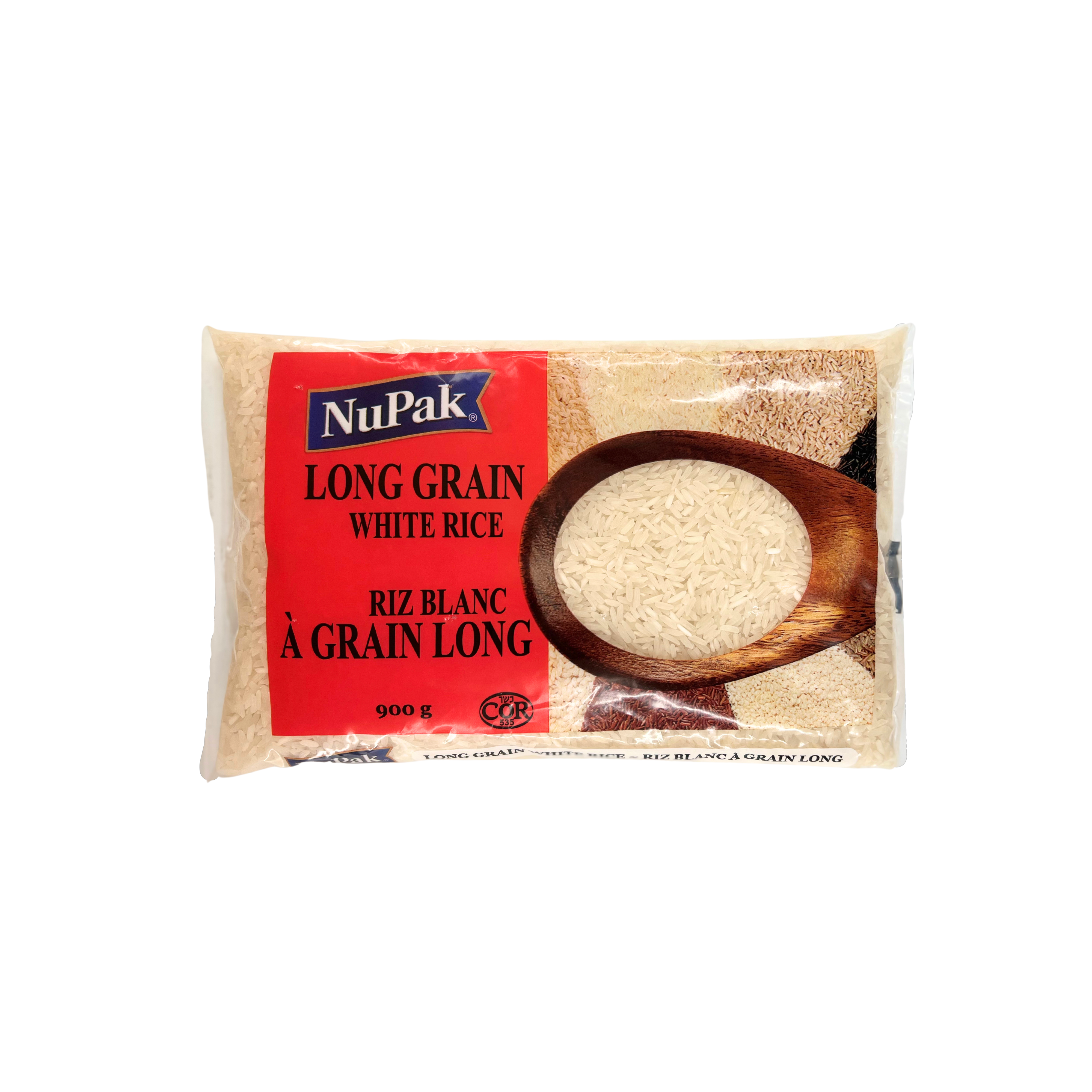 Nupak White Rice 900g