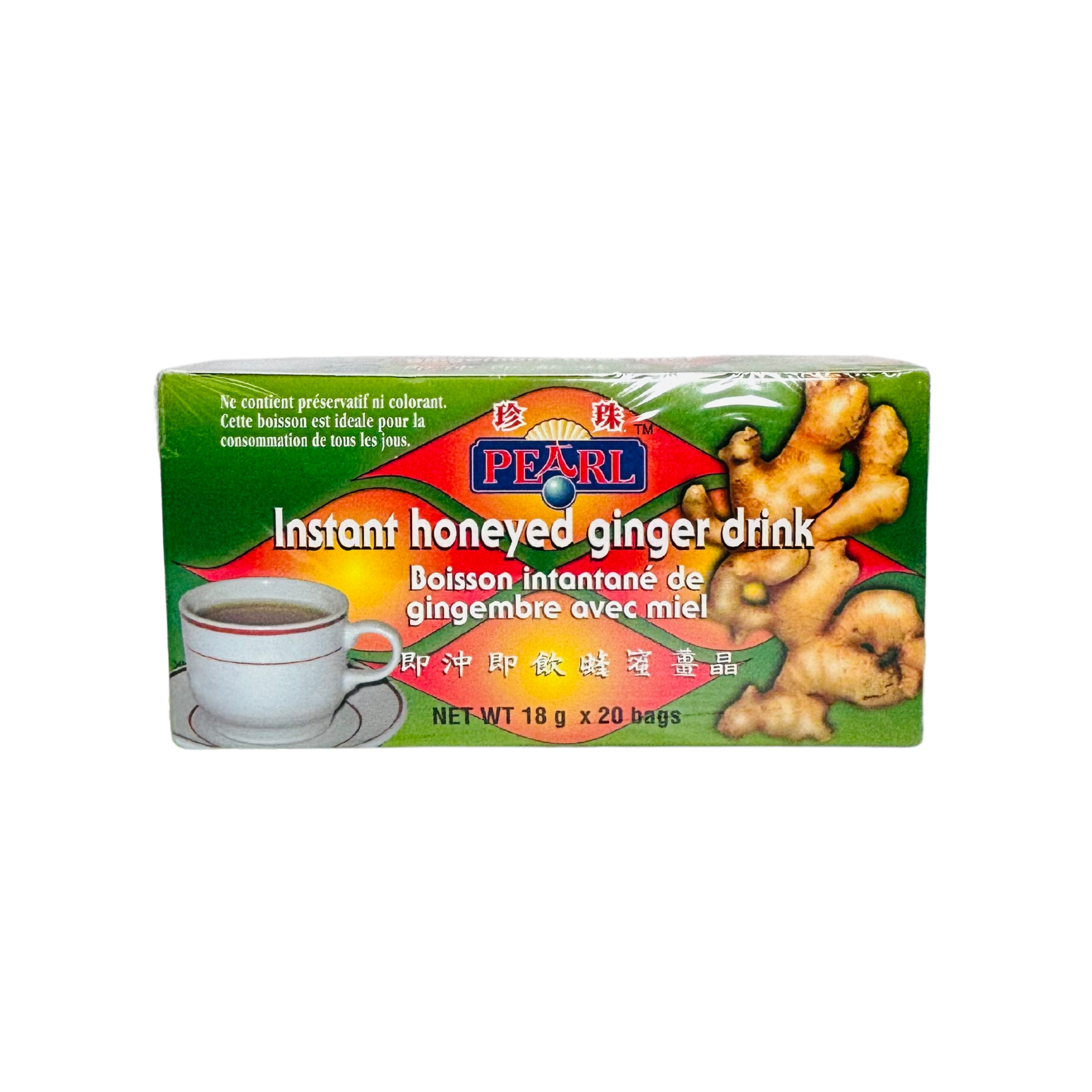 Pearl Instant Honeyed Ginger Tea 18g