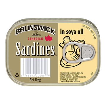 Brunswick Sardines Soya Oil 106 g