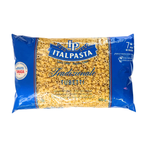 Italpasta Tubetti Pasta 900g