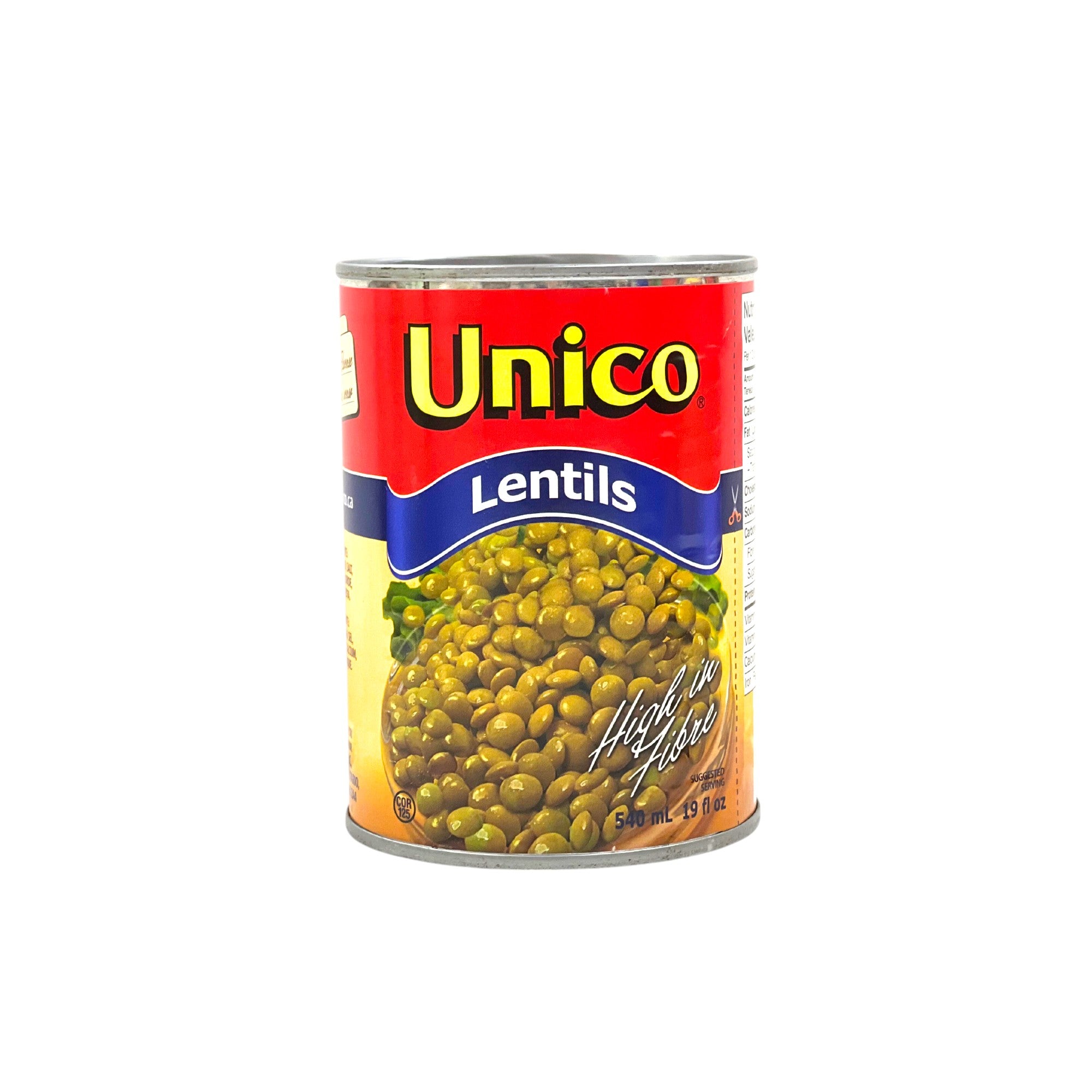 Unico Lentils 540ml