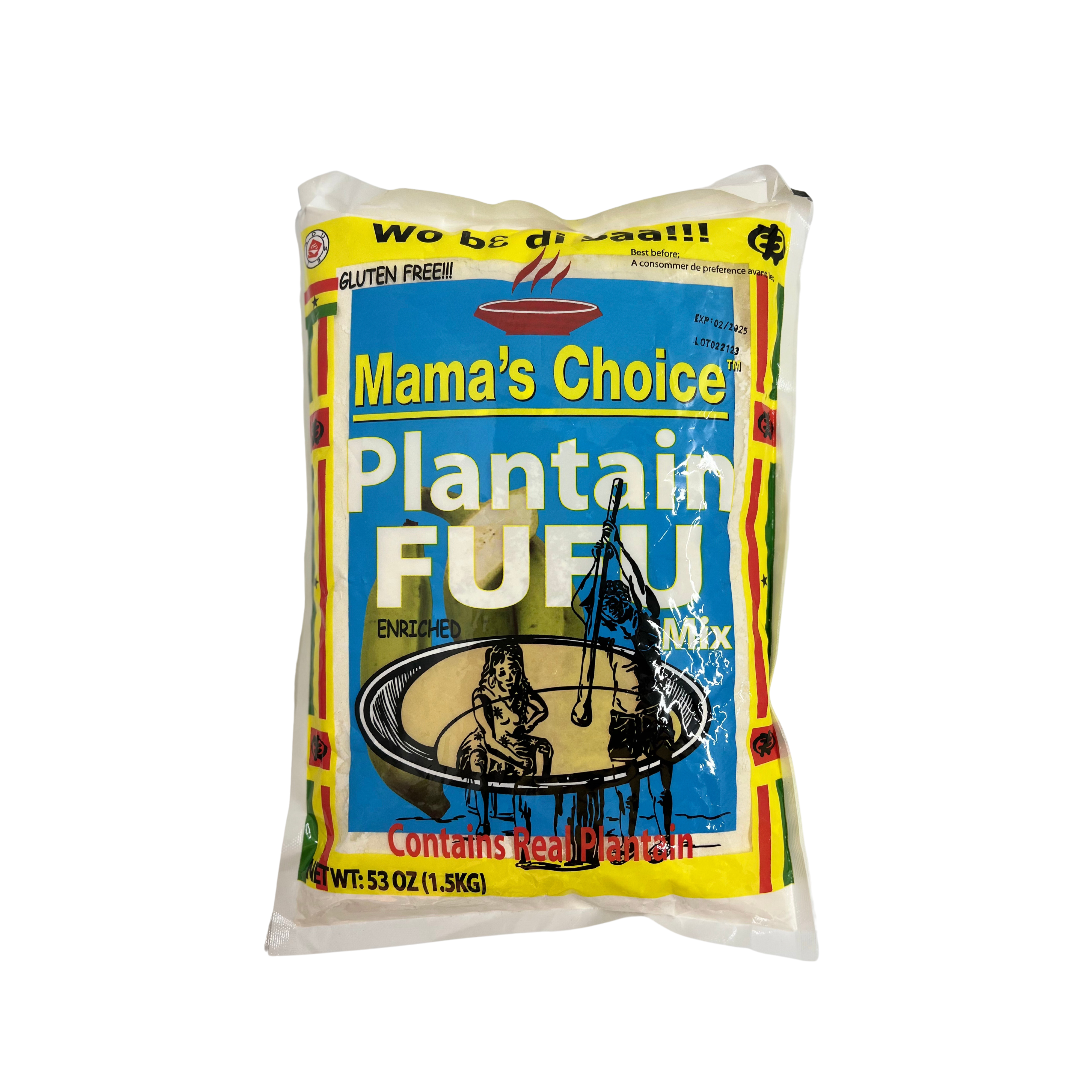 Mama Choice Plantain Fufu Mix 4LB