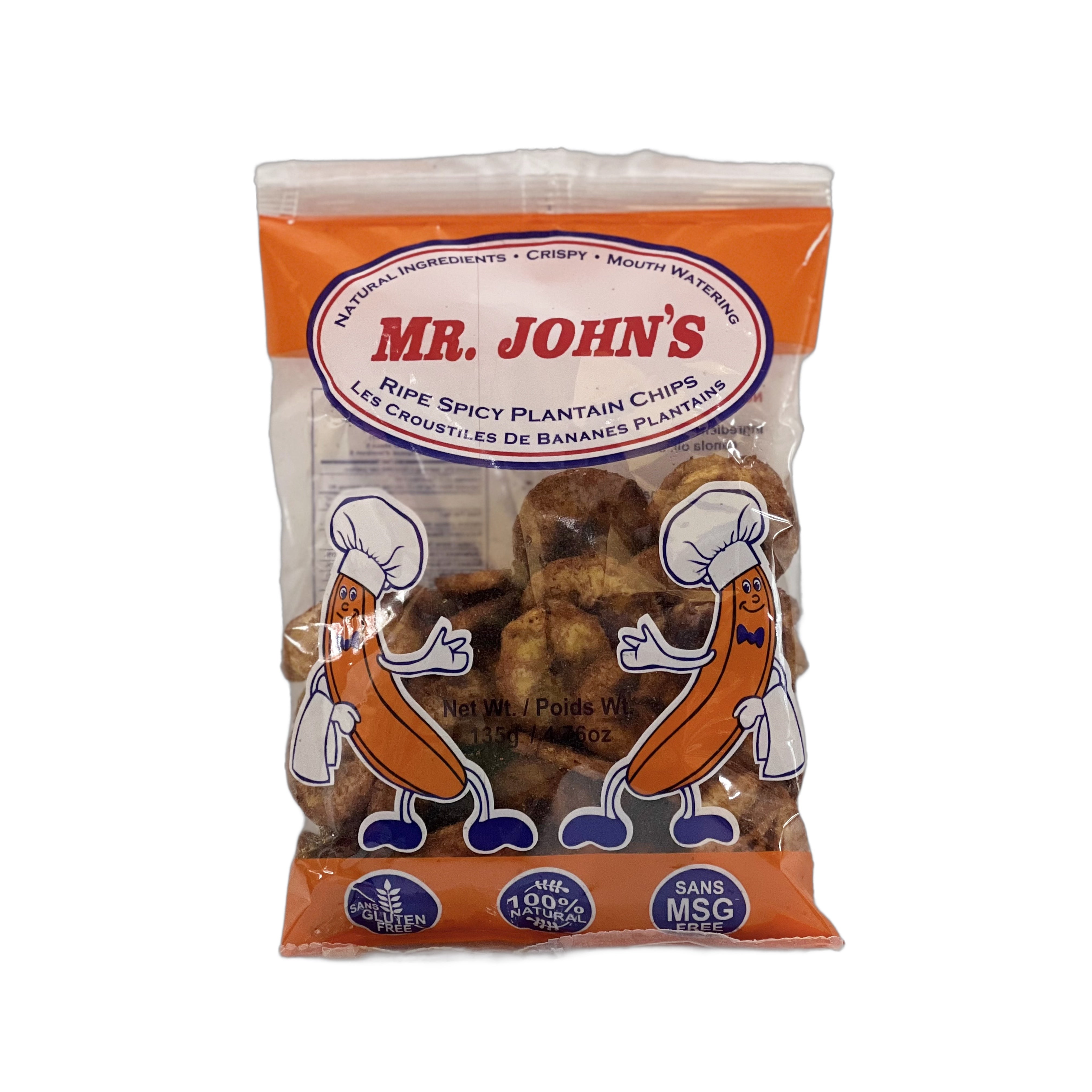 Mr. John Spicy Ripe Plantain 135g