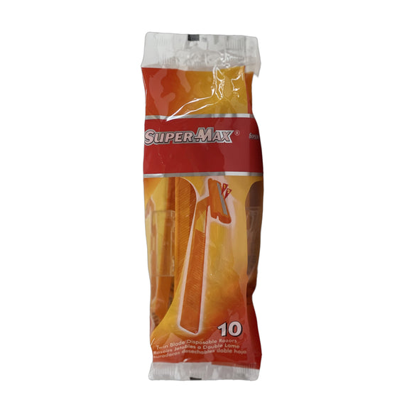 SuperMax Razors 10 pack