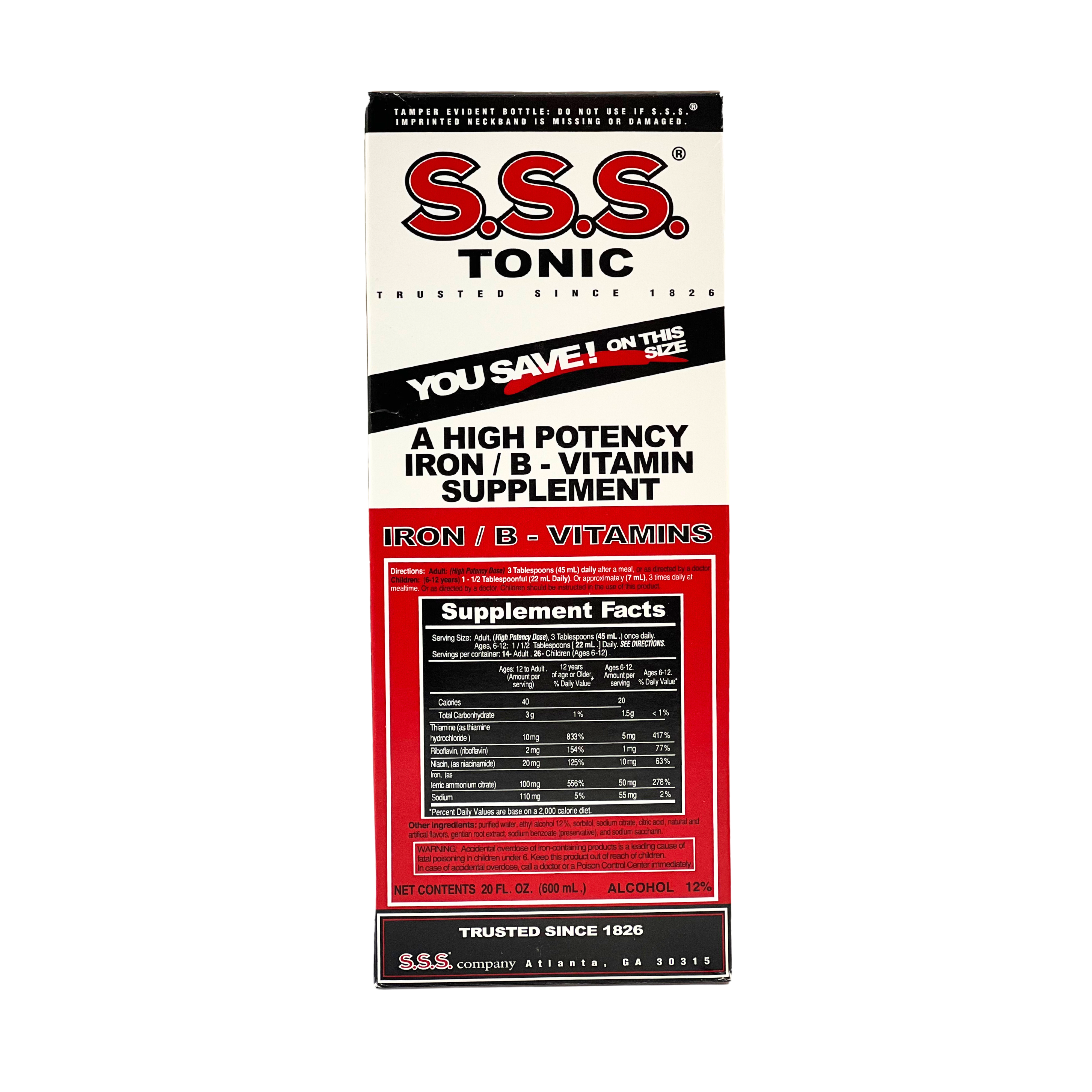 SSS Tonic 600ml