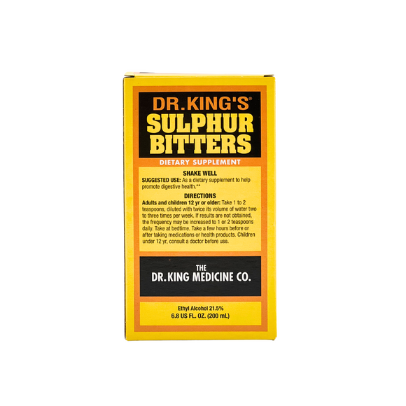 Dr Kings Sulphur Bitters 200ml