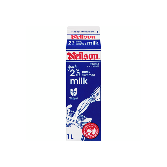 NEILSON MILK 2% 1L
