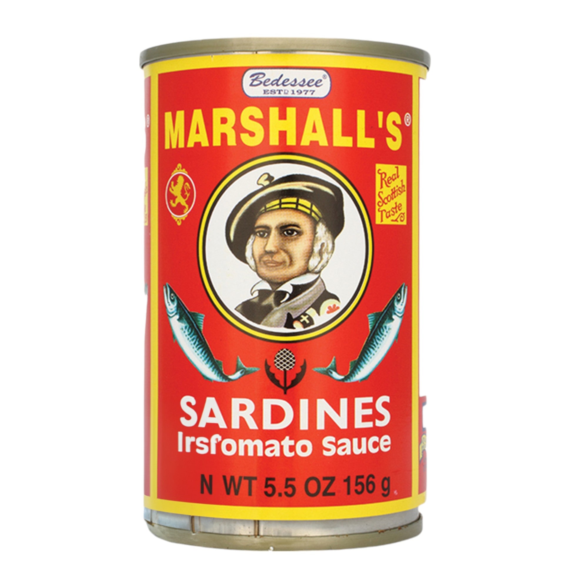 Bedessee Marshall's Sardines In Tomato Sauce 156G