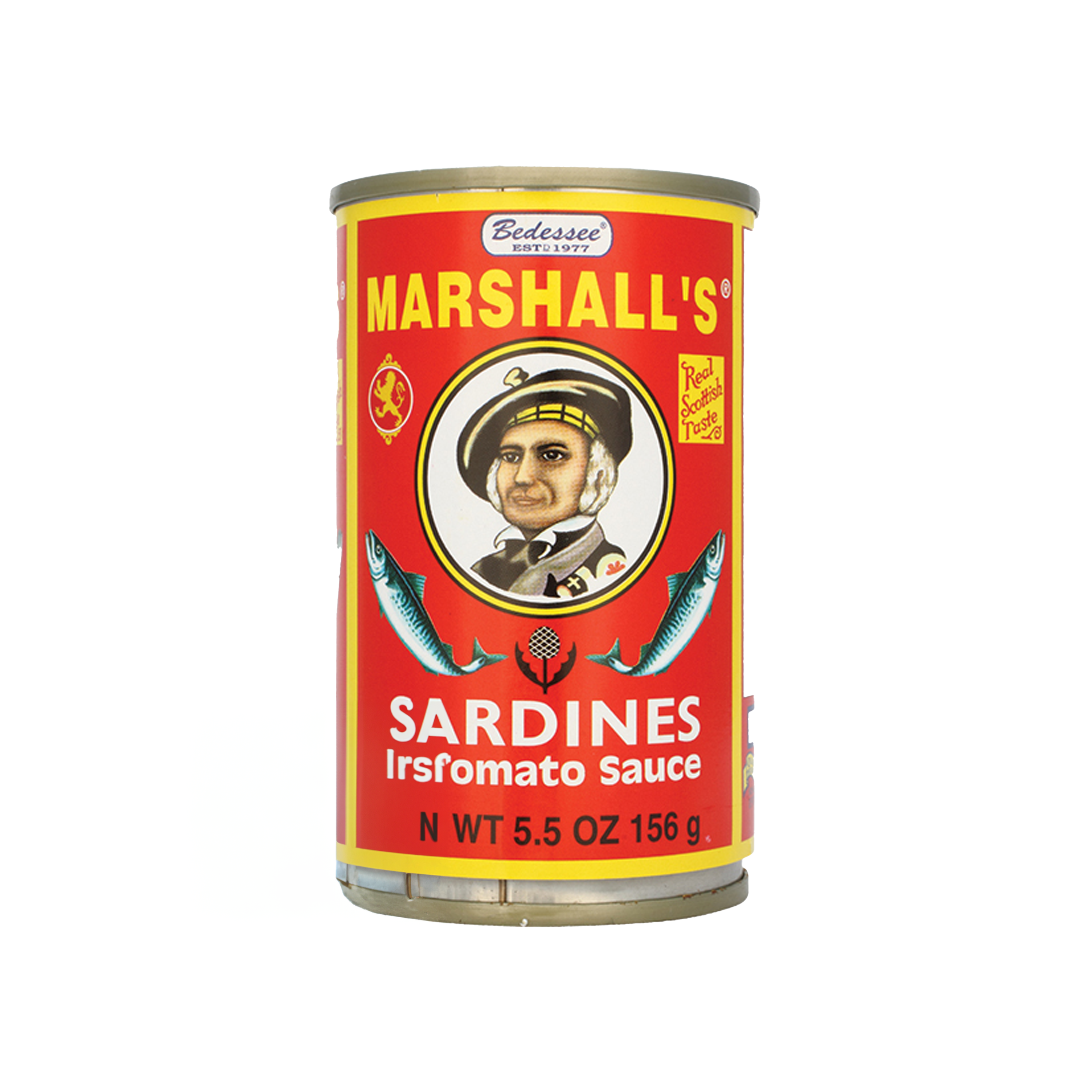 Bedessee Marshall's Sardines In Tomato Sauce 156G