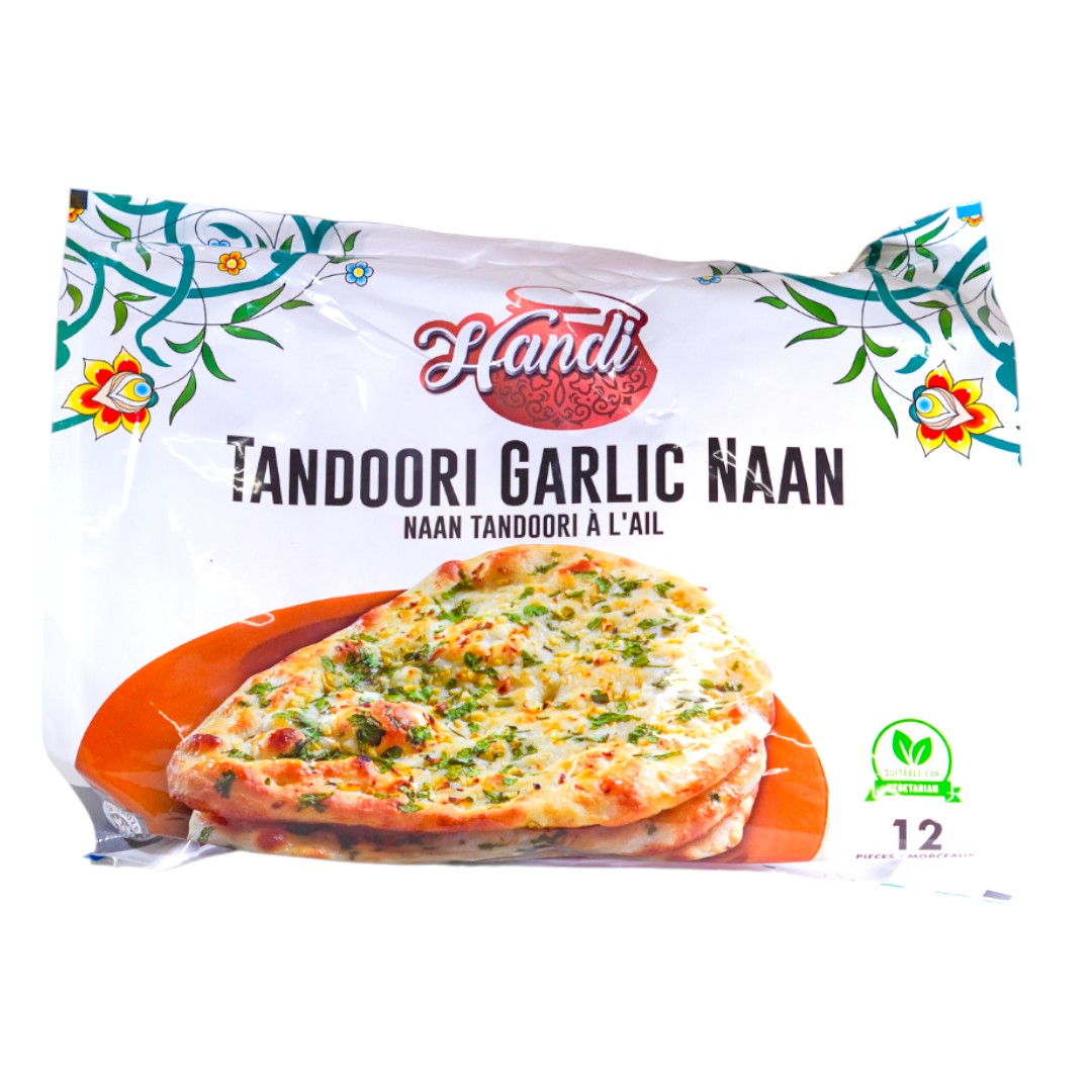 Handi Tandoori Garlic Naan