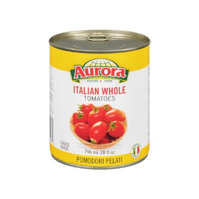 Aurora Tomatoes Italian Whole 796 ml