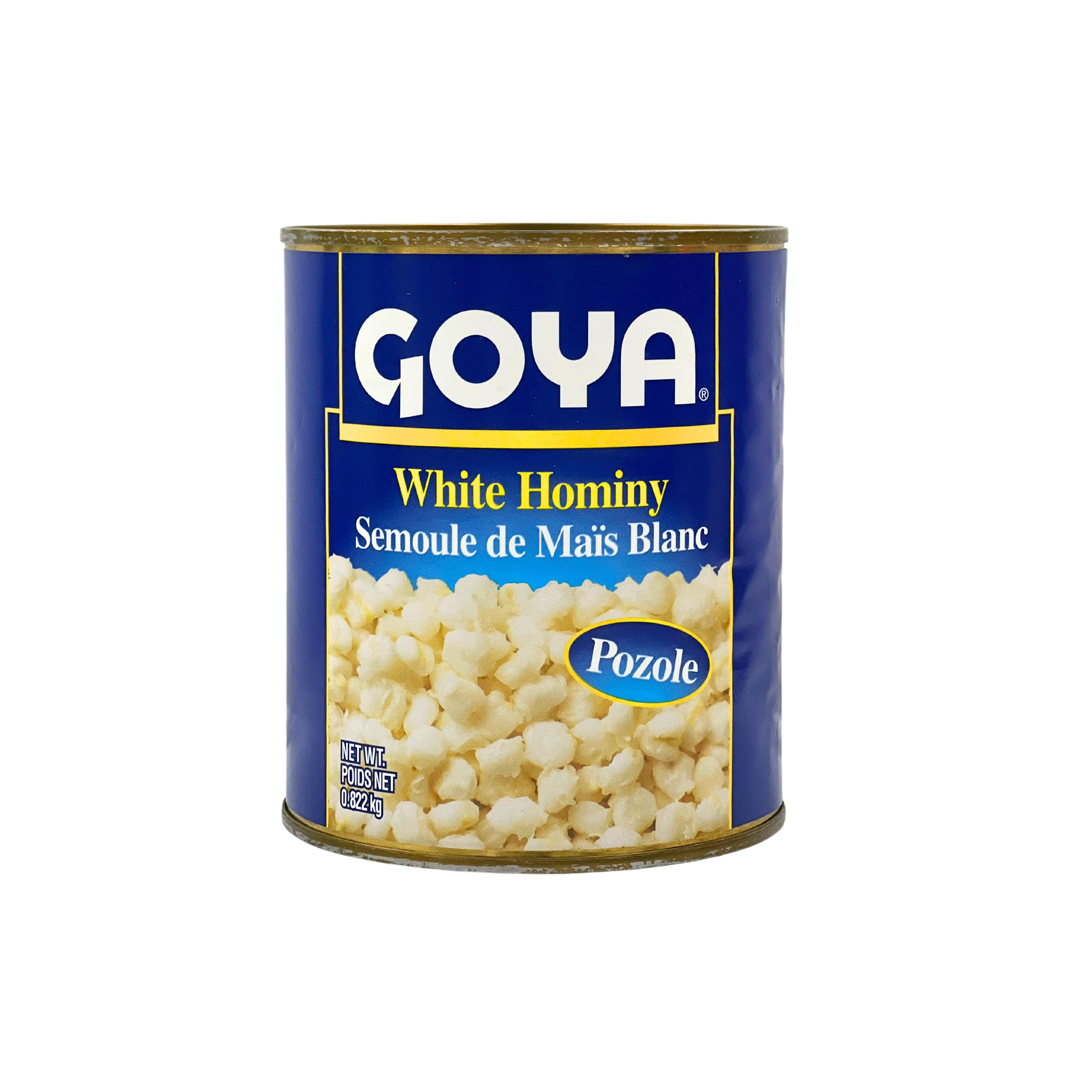 Goya White Hominy Corn 108oz