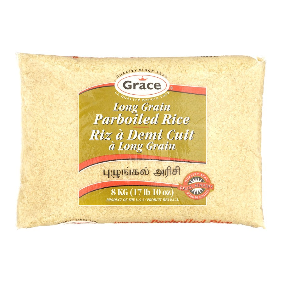 Grace Parboiled Rice 8 Kg