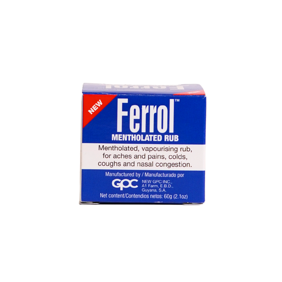 Ferrol Mentholated Rub 60g