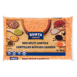 Dunya Red Split Lentils 900g