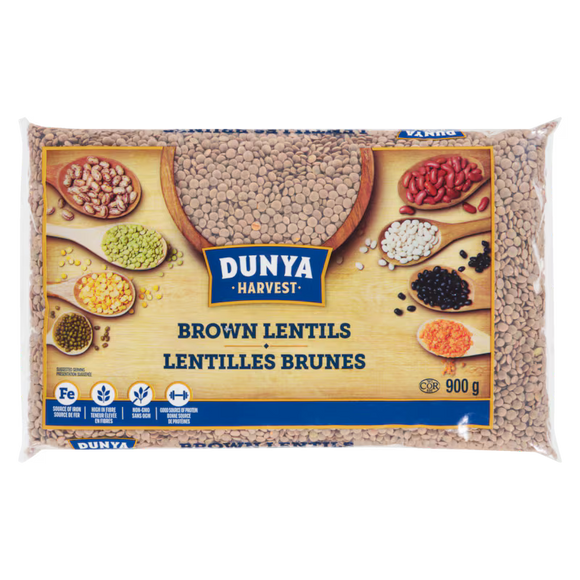 Dunya Brown Lentil 900g