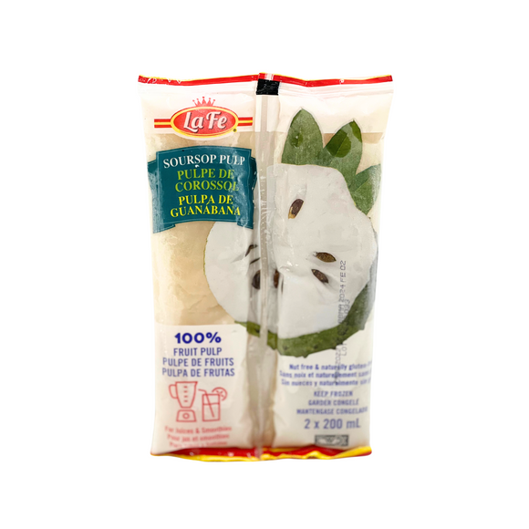 LaFe Soursop Pulp 400g