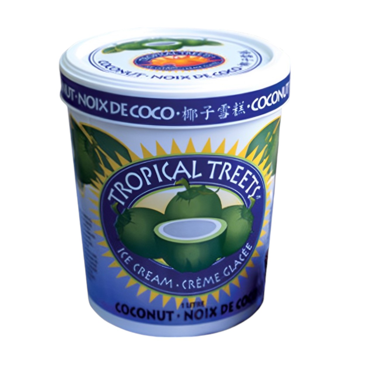 Tropical Treet Coconut Ice Cream 1L