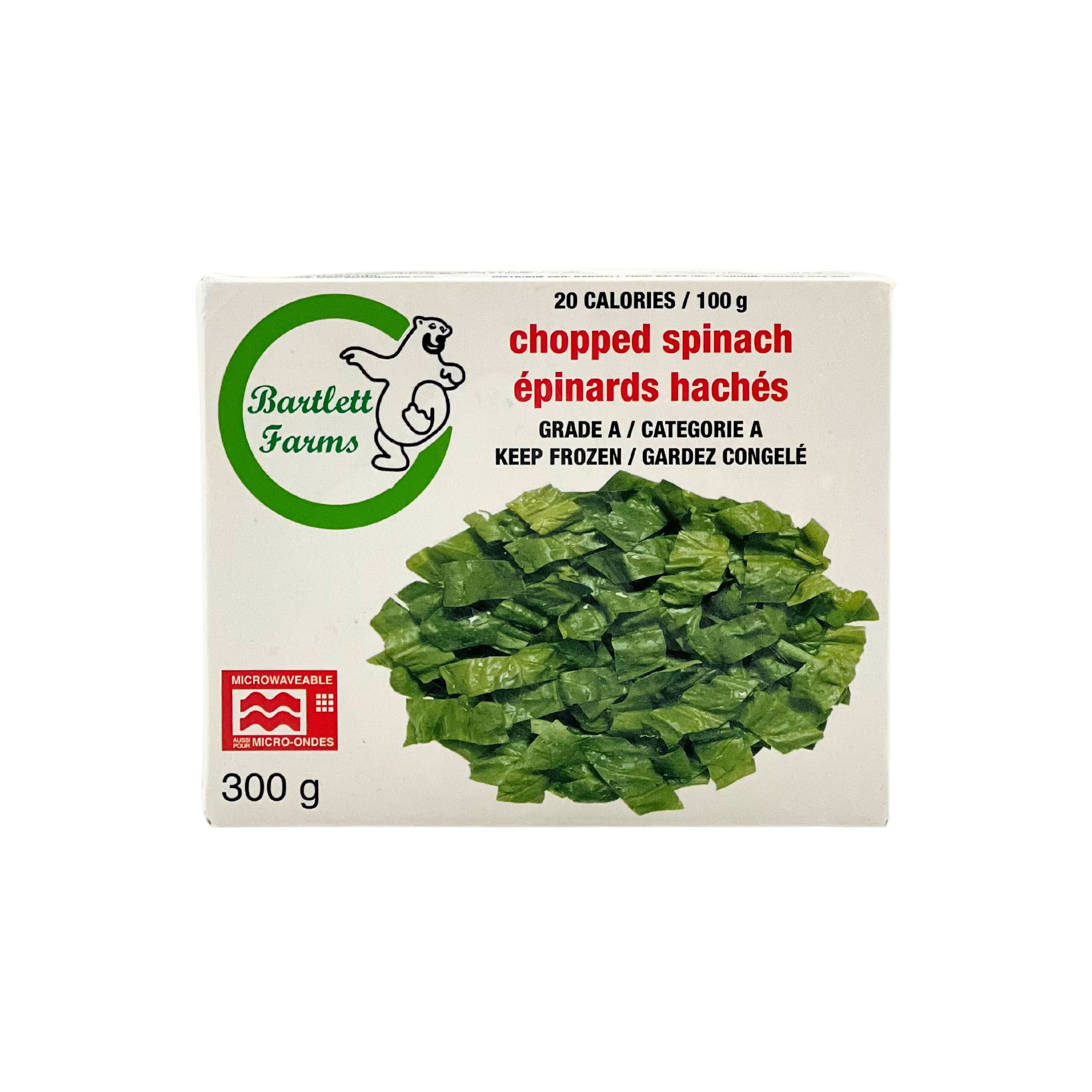 Bartlett Frozen Spinach 300g