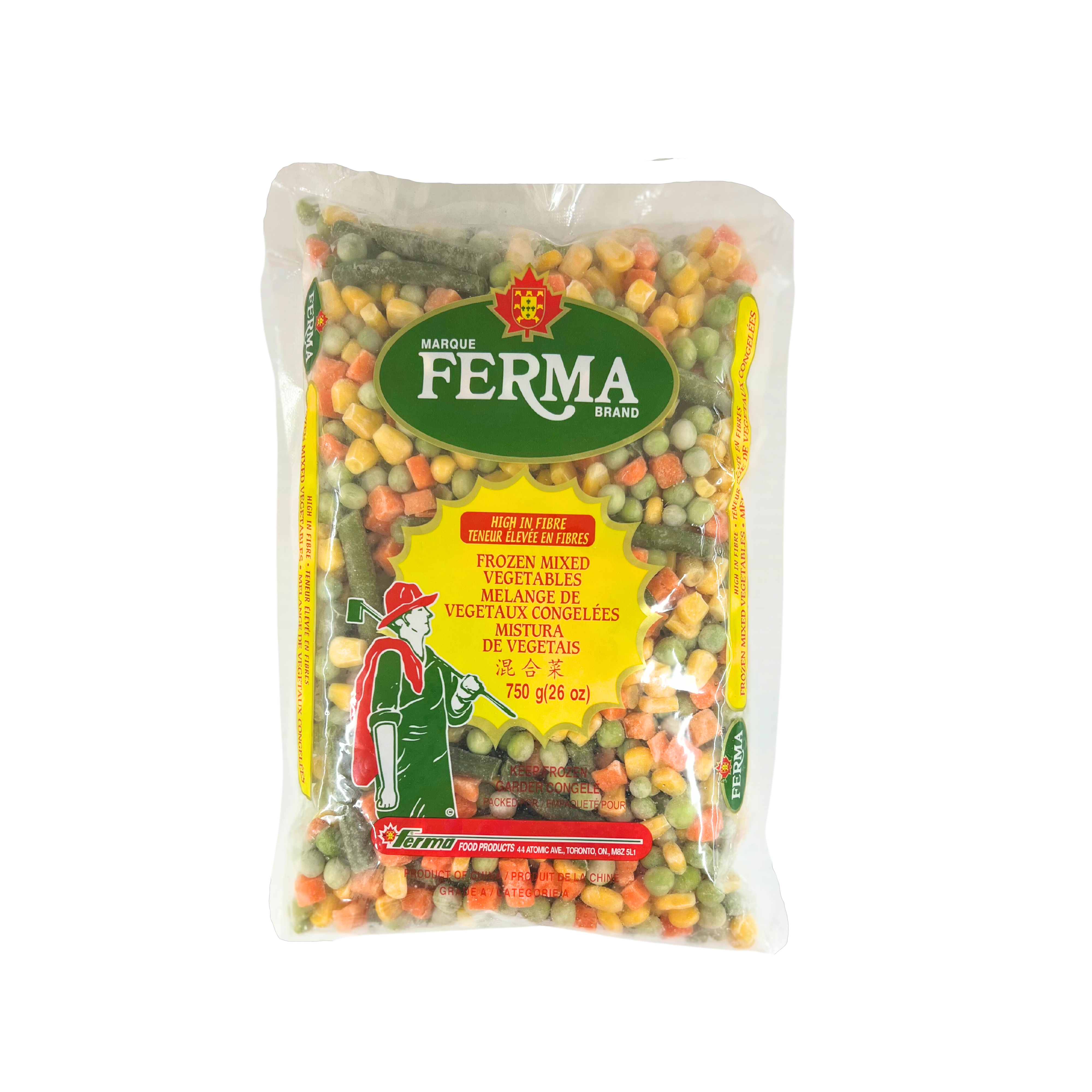 Ferma Frozen Mixed Vegetable 750g