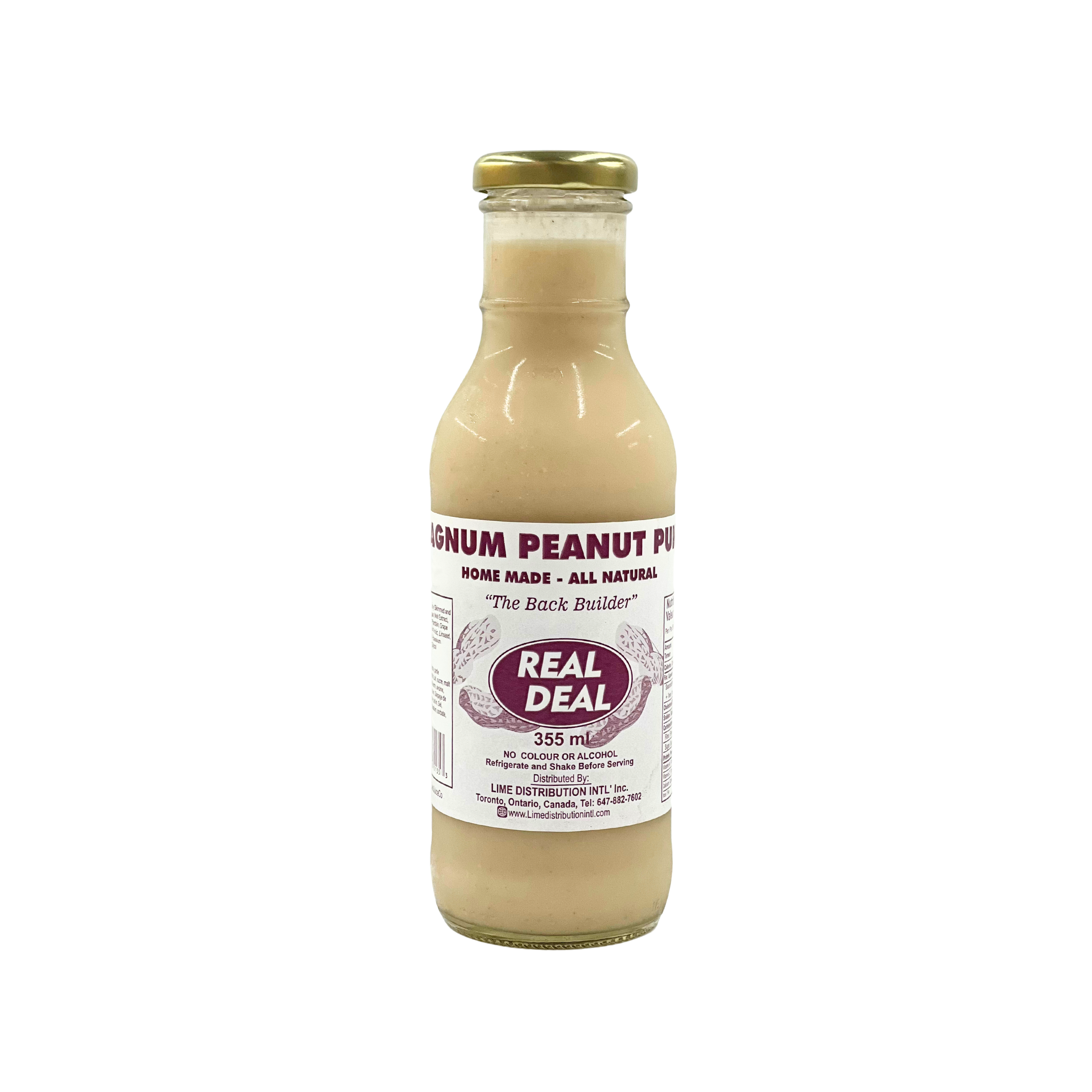 Real Deal Peanut Punch Juice 355ml