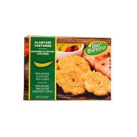 Big Banana Frozen Tostones Plantain Retail 11oz