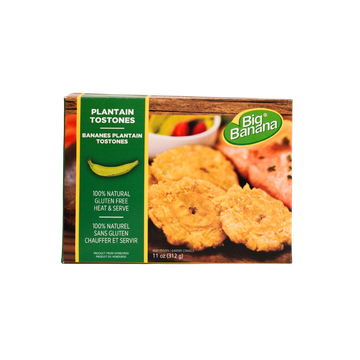 Big Banana Frozen Tostones Plantain Retail 11oz
