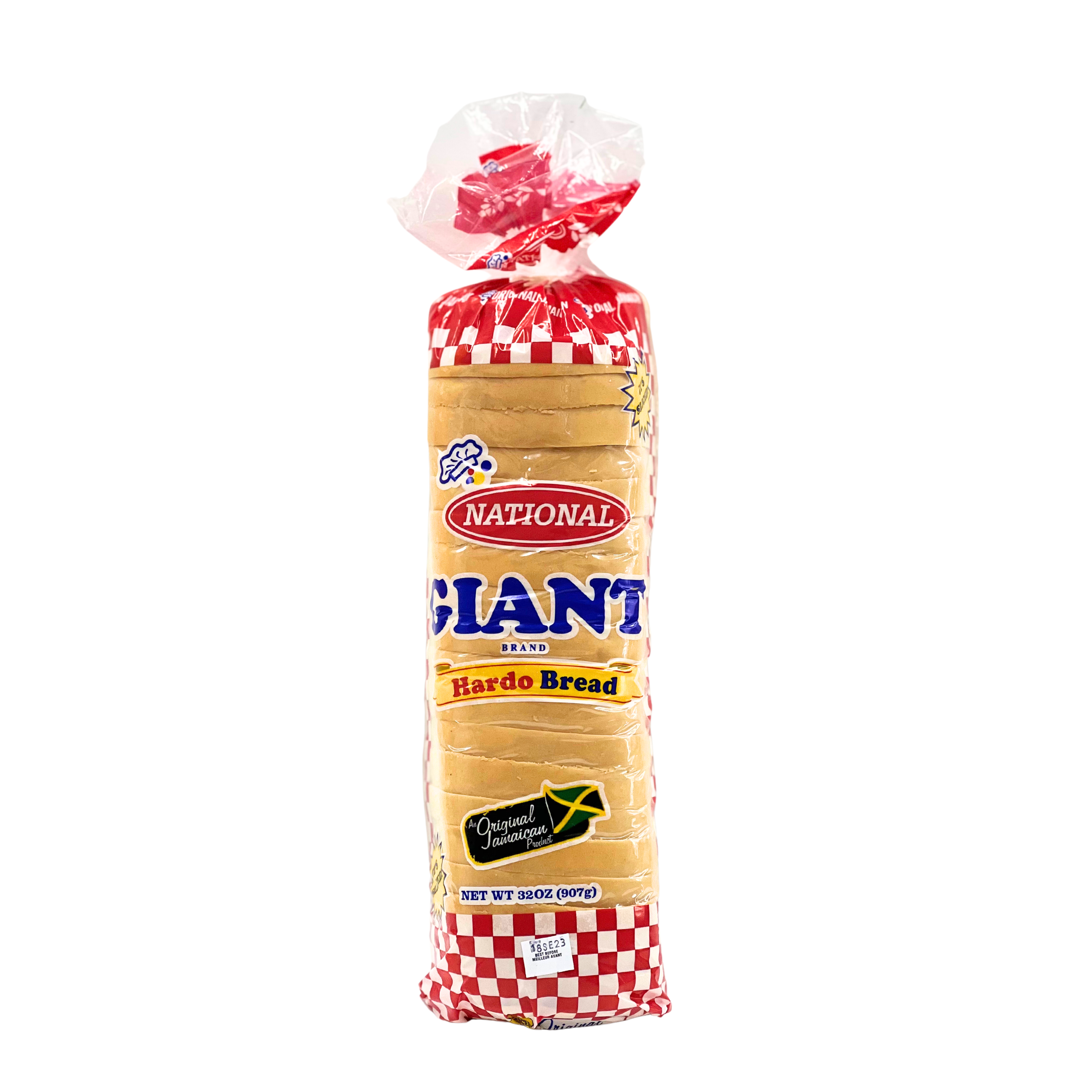 National Giant Hard Dough Bread 907g