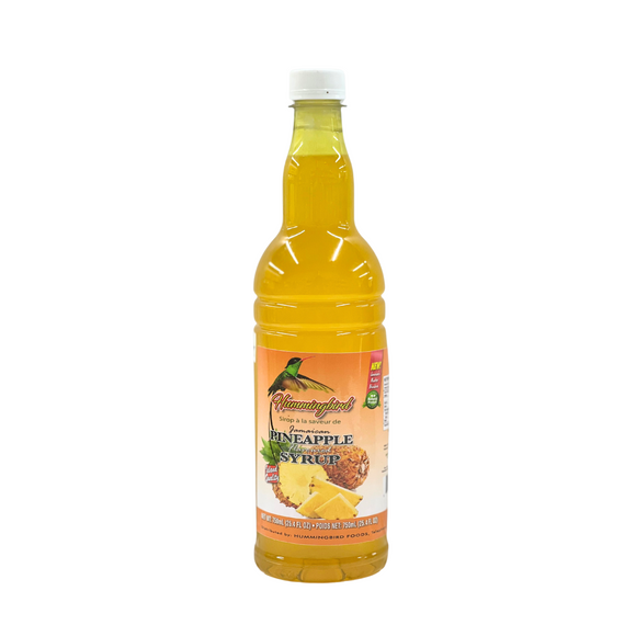 Humming Bird Pineapple Syrup 750ml