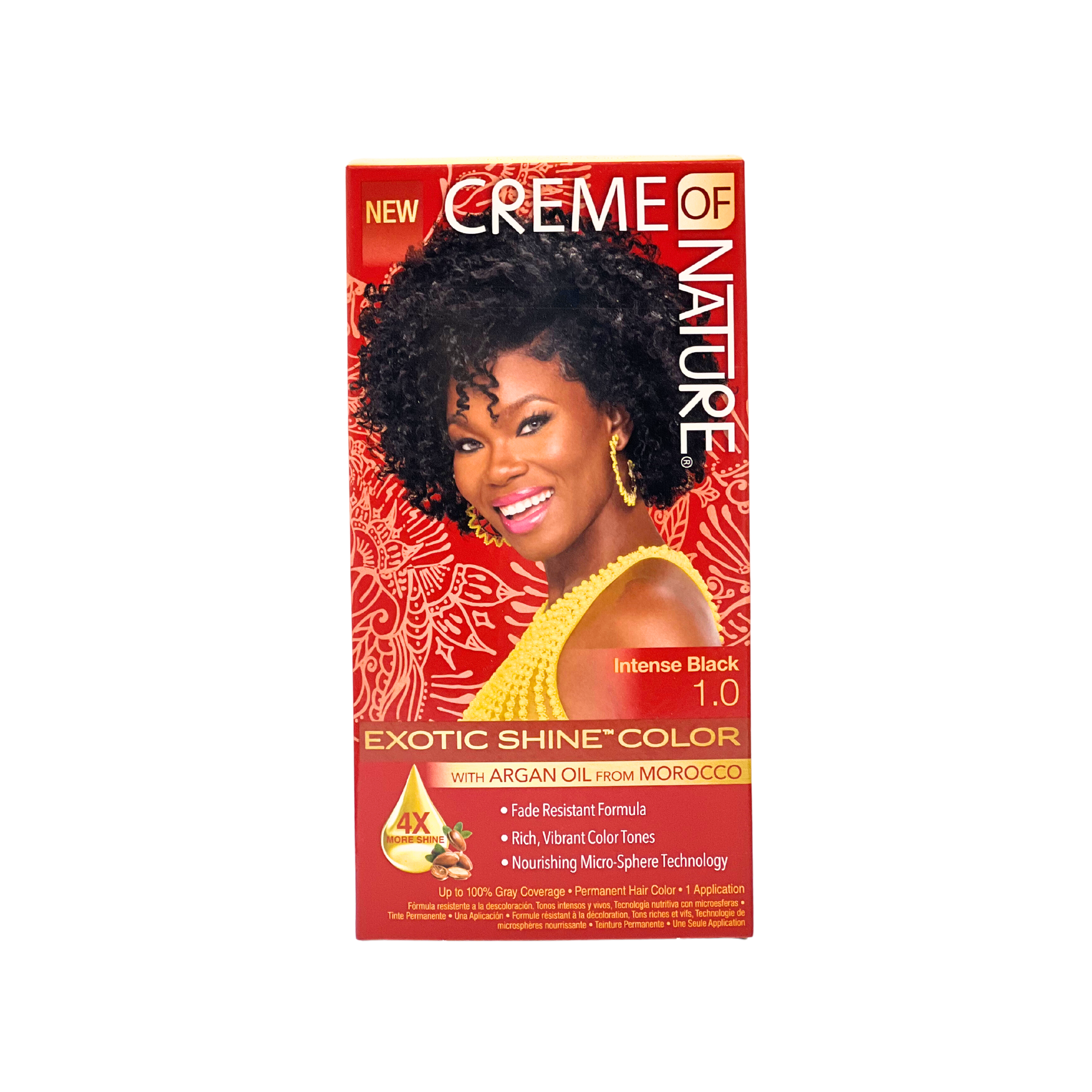 Creme Of Nature Intensive Black 1.0 Exotic Hair Color