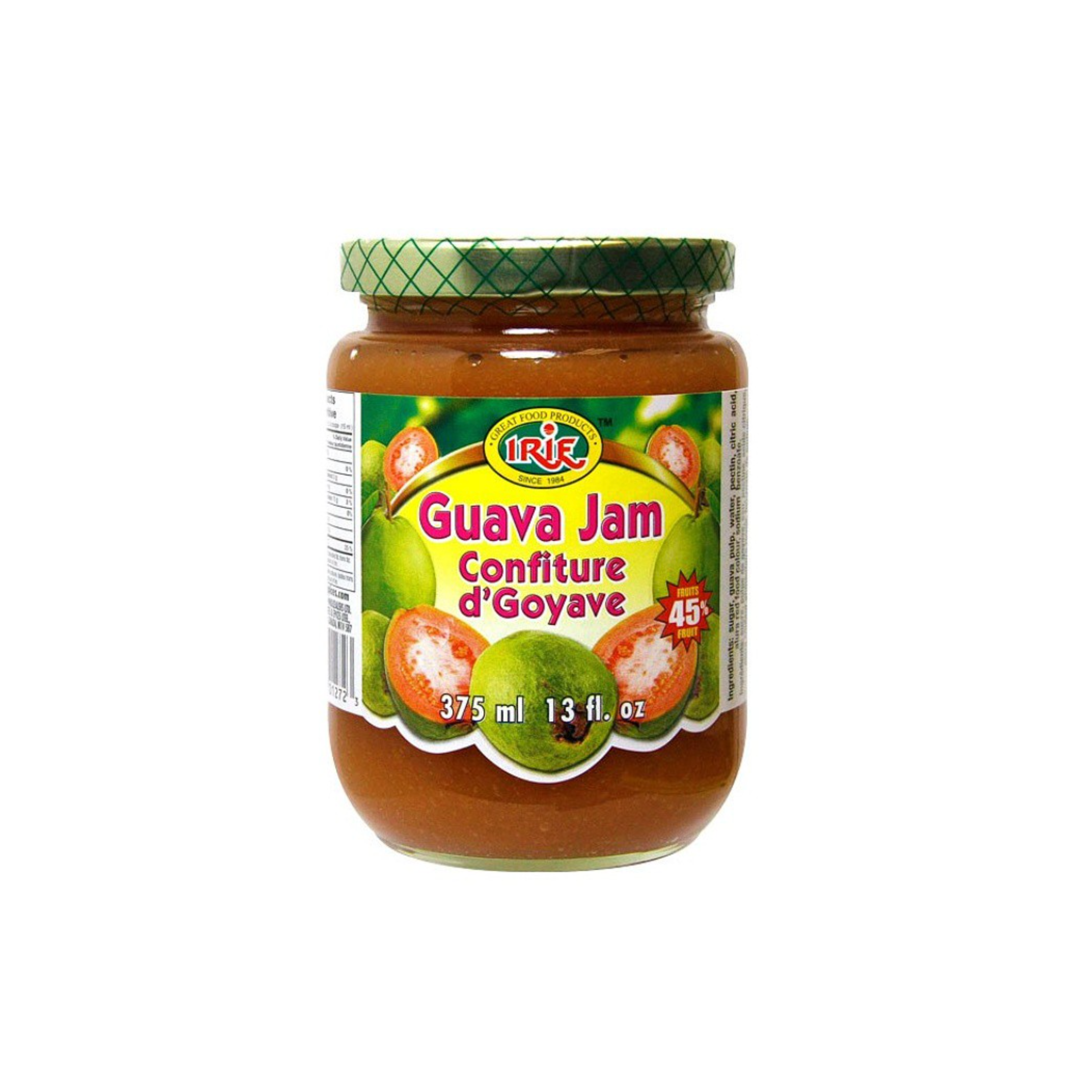 Irie Guava Jam 375 ml.