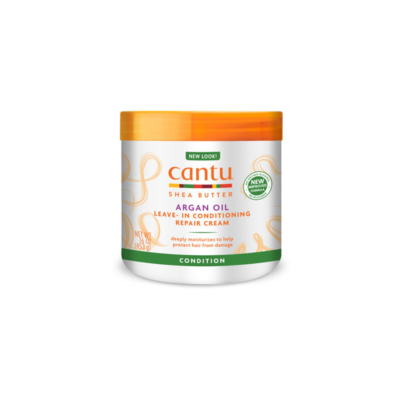 Cantu Leave In Conditioning Argan Oil Repair Creme 16oz