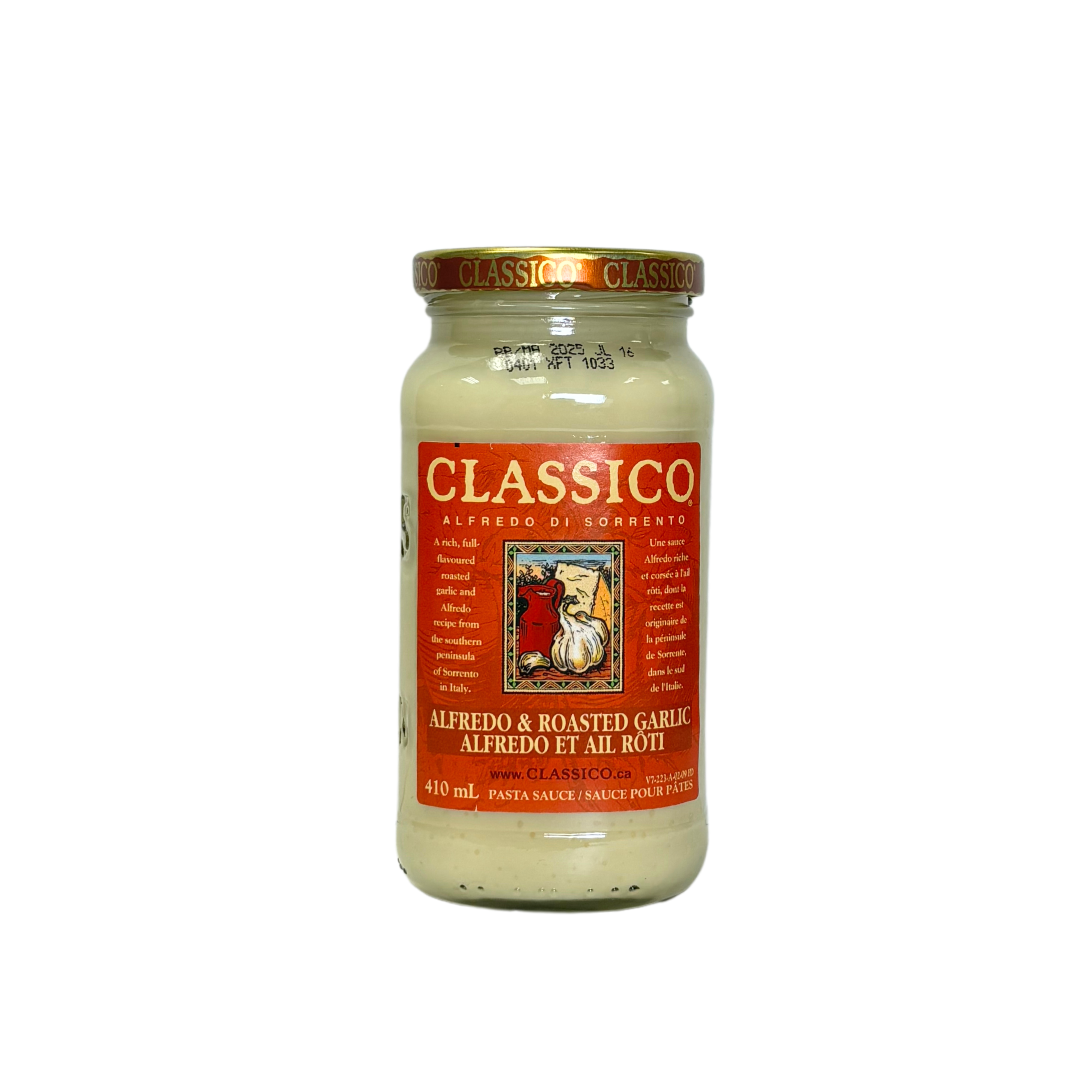 Classico Pasta Sauce Alfredo Roasted Garlic 650ml