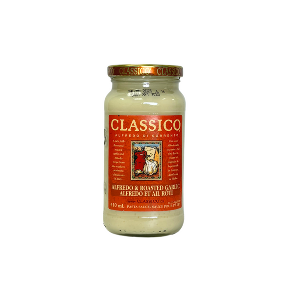 Classico Pasta Sauce Alfredo Roasted Garlic 650ml