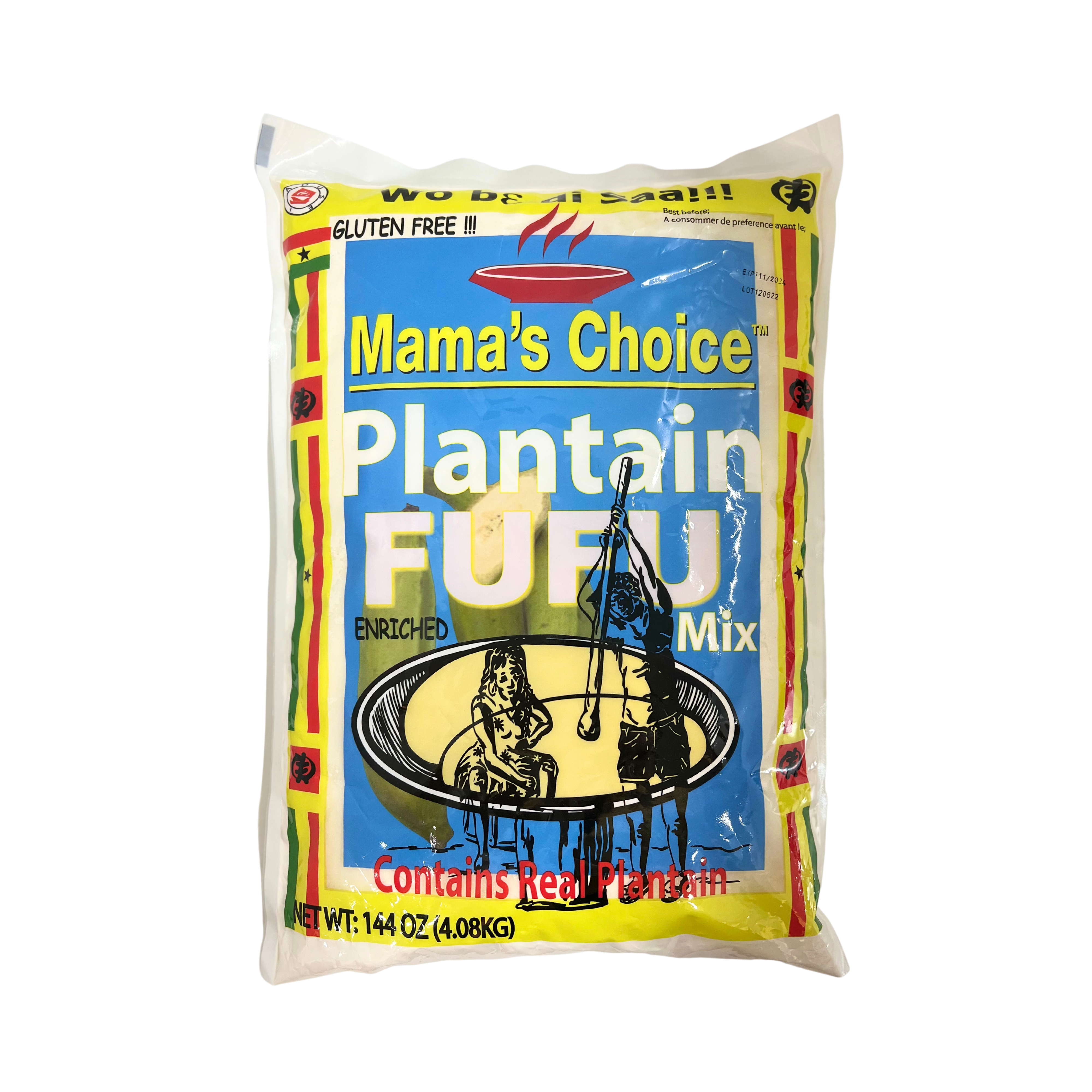 Mama Choice Plantain Fufu Mix 10LB
