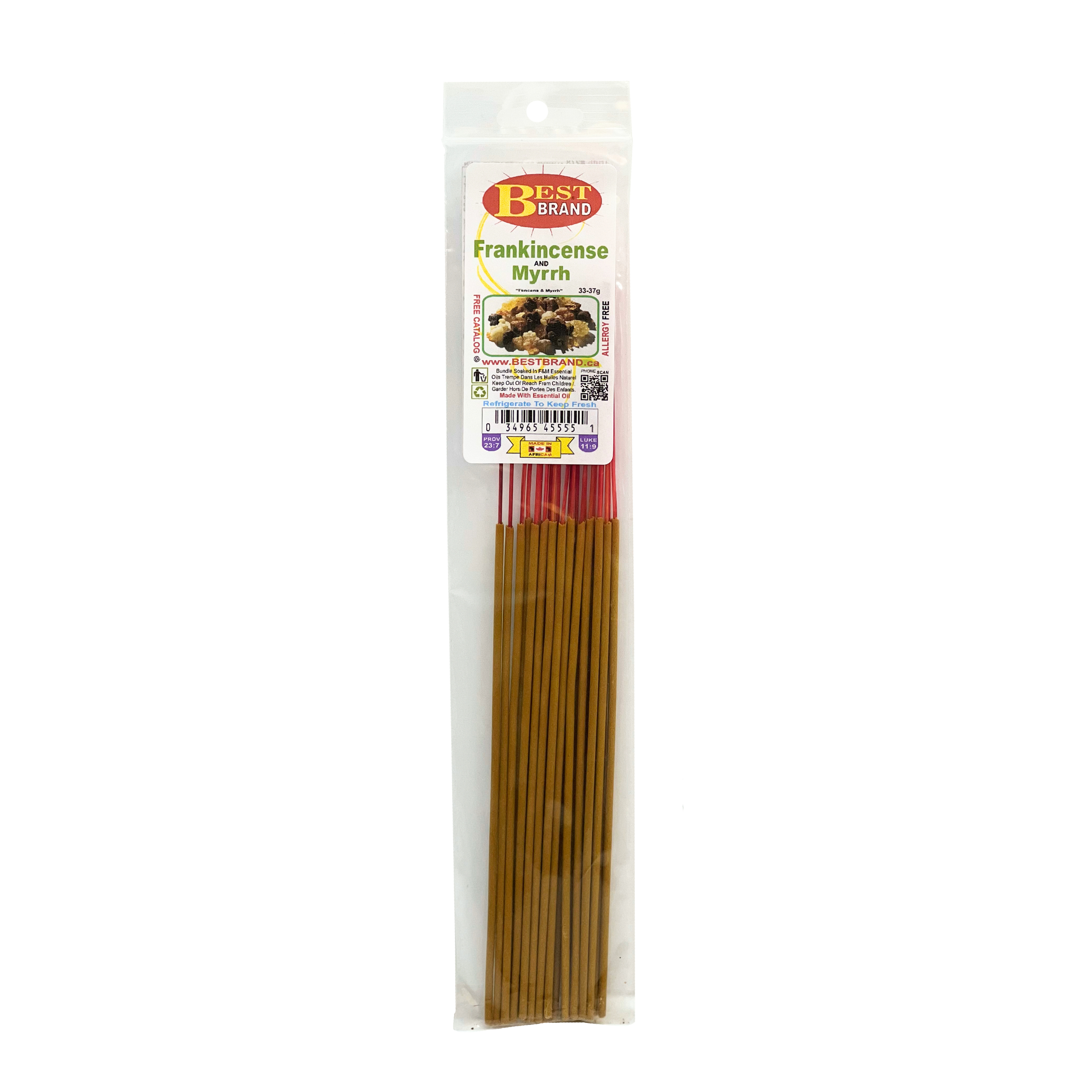 Best Brand Incense Frankincense Myrrh 33-37g