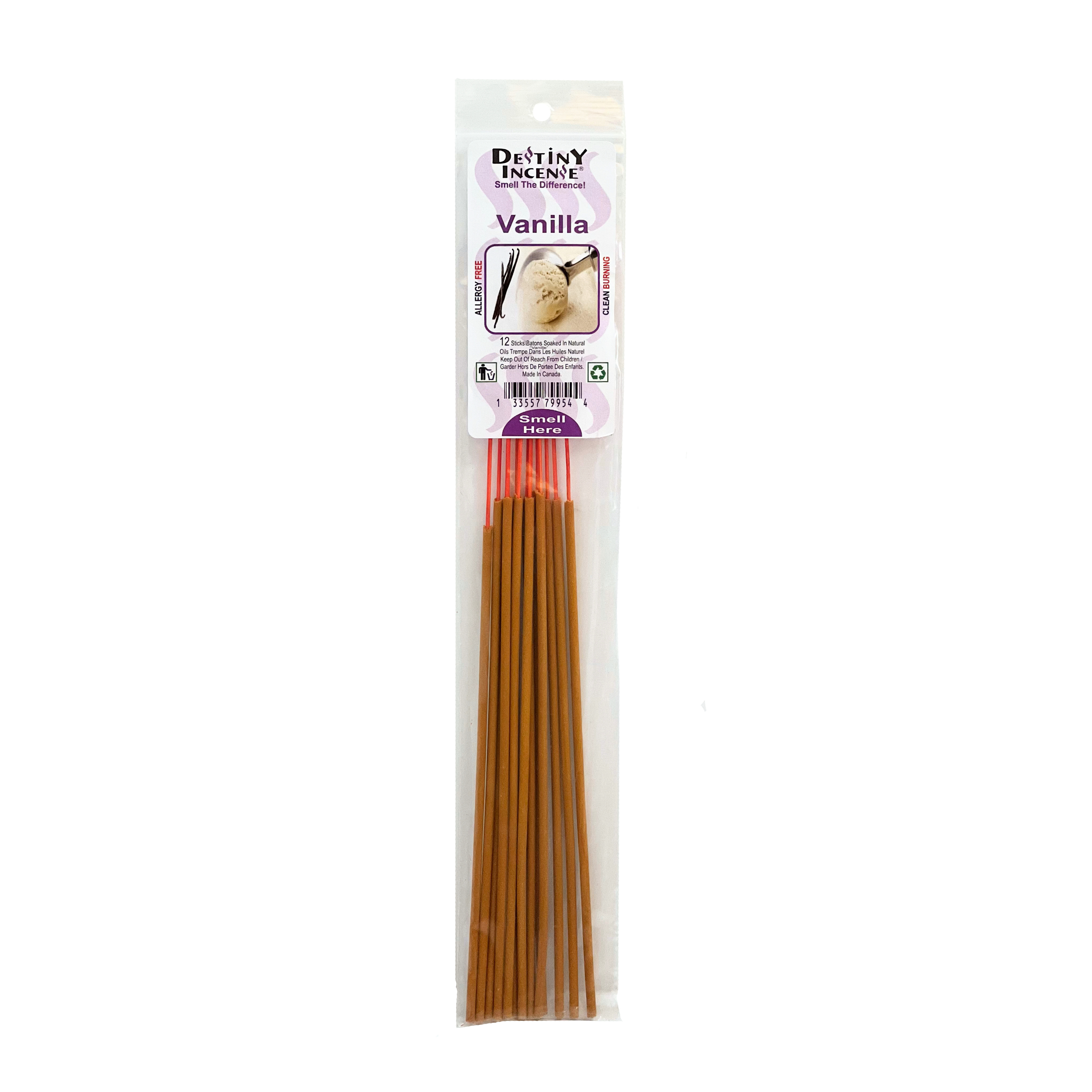 Destiny Incense Vanilla 12 Sticks