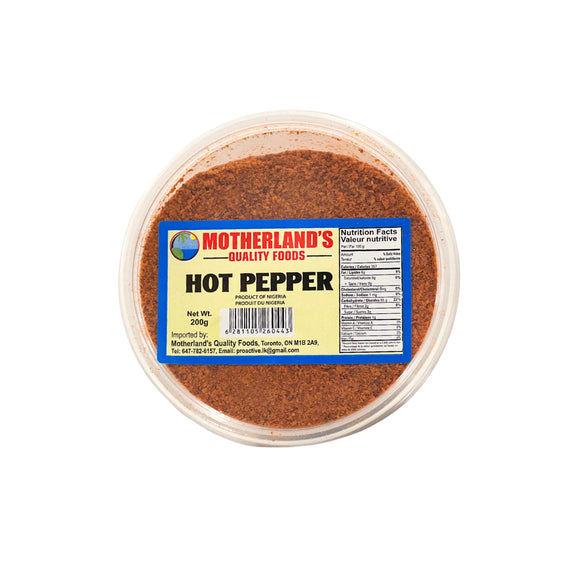 Motherland's Hot pepper 200g