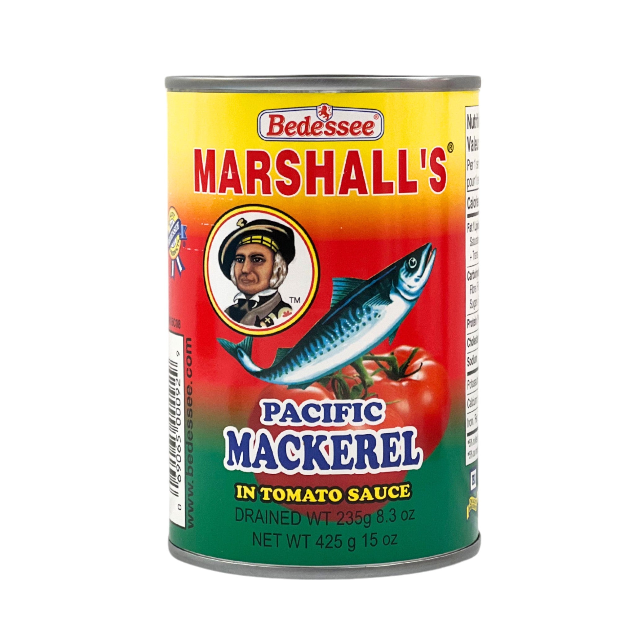 Marshall's Mackerel In Tomato Sauce 425g